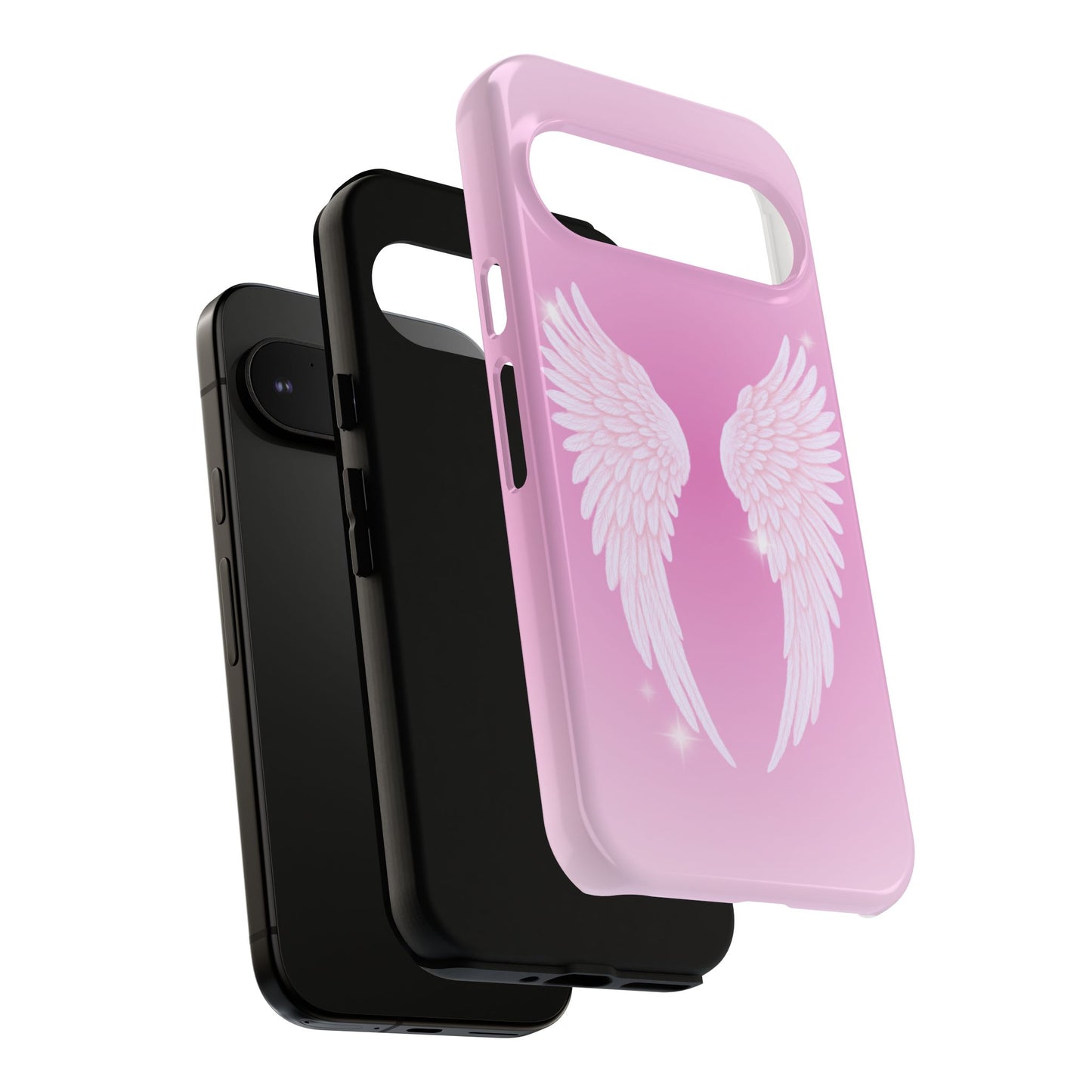 Pink Angel Wings Phone Case