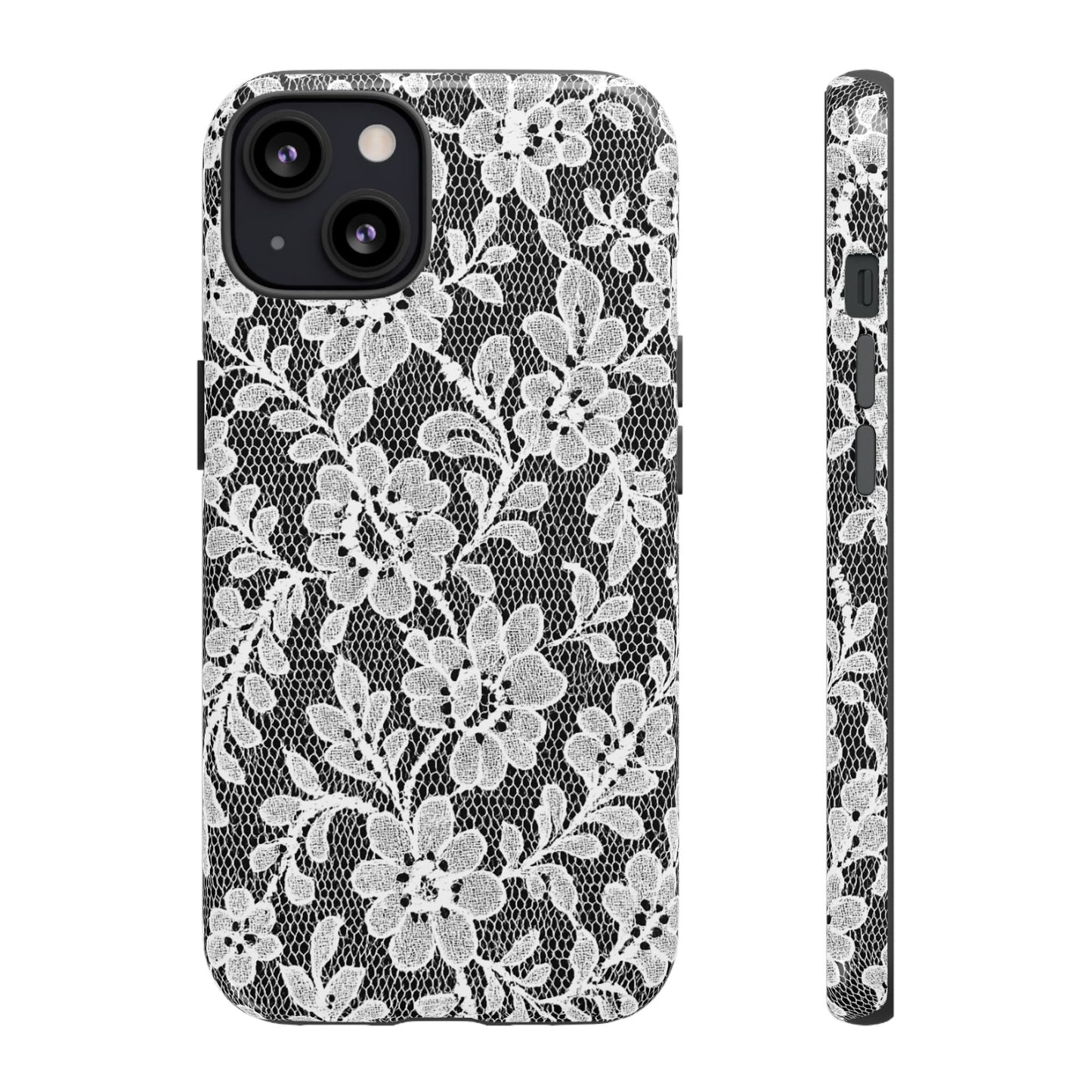 White Lace Phone Case
