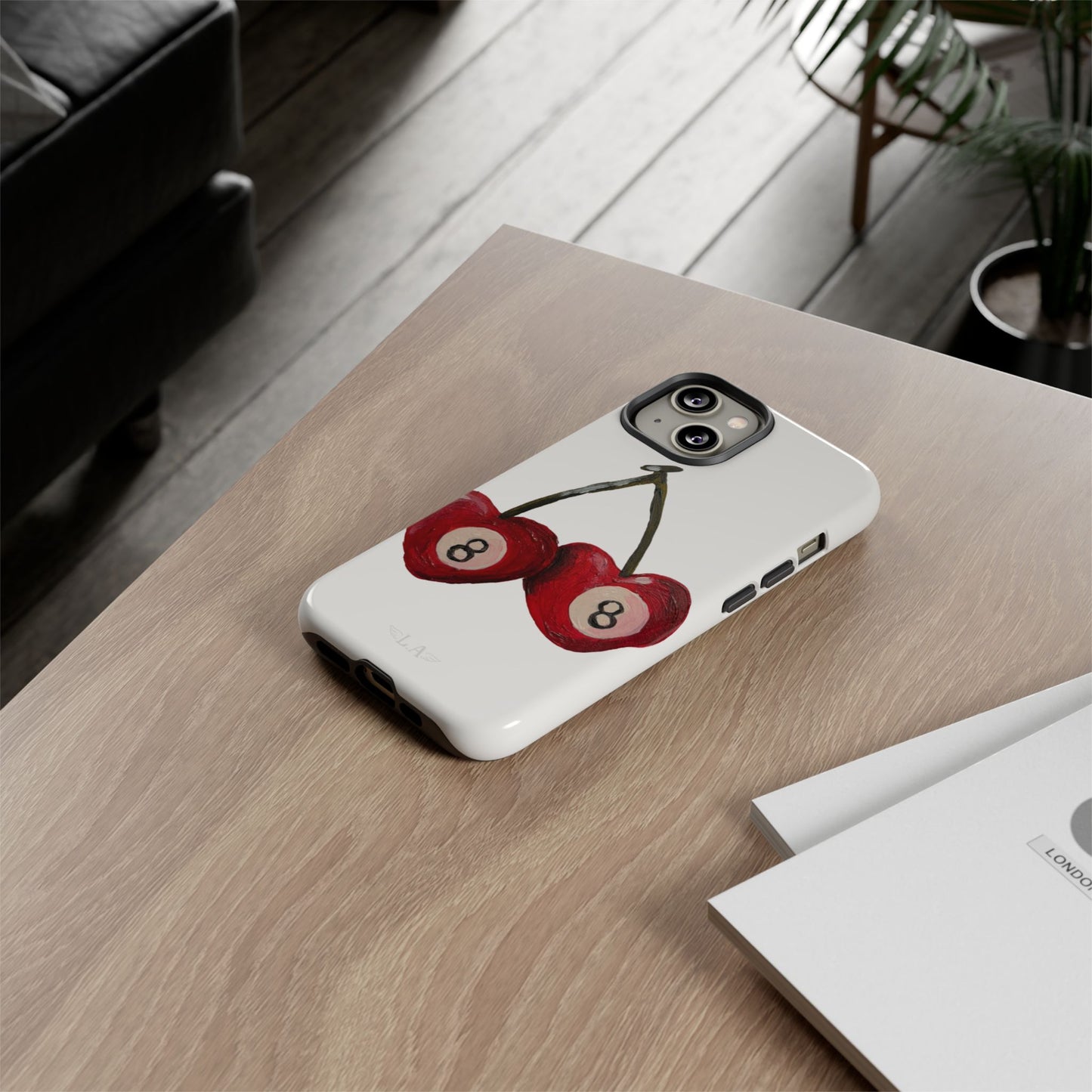 Cherry Eight Ball Phone Case