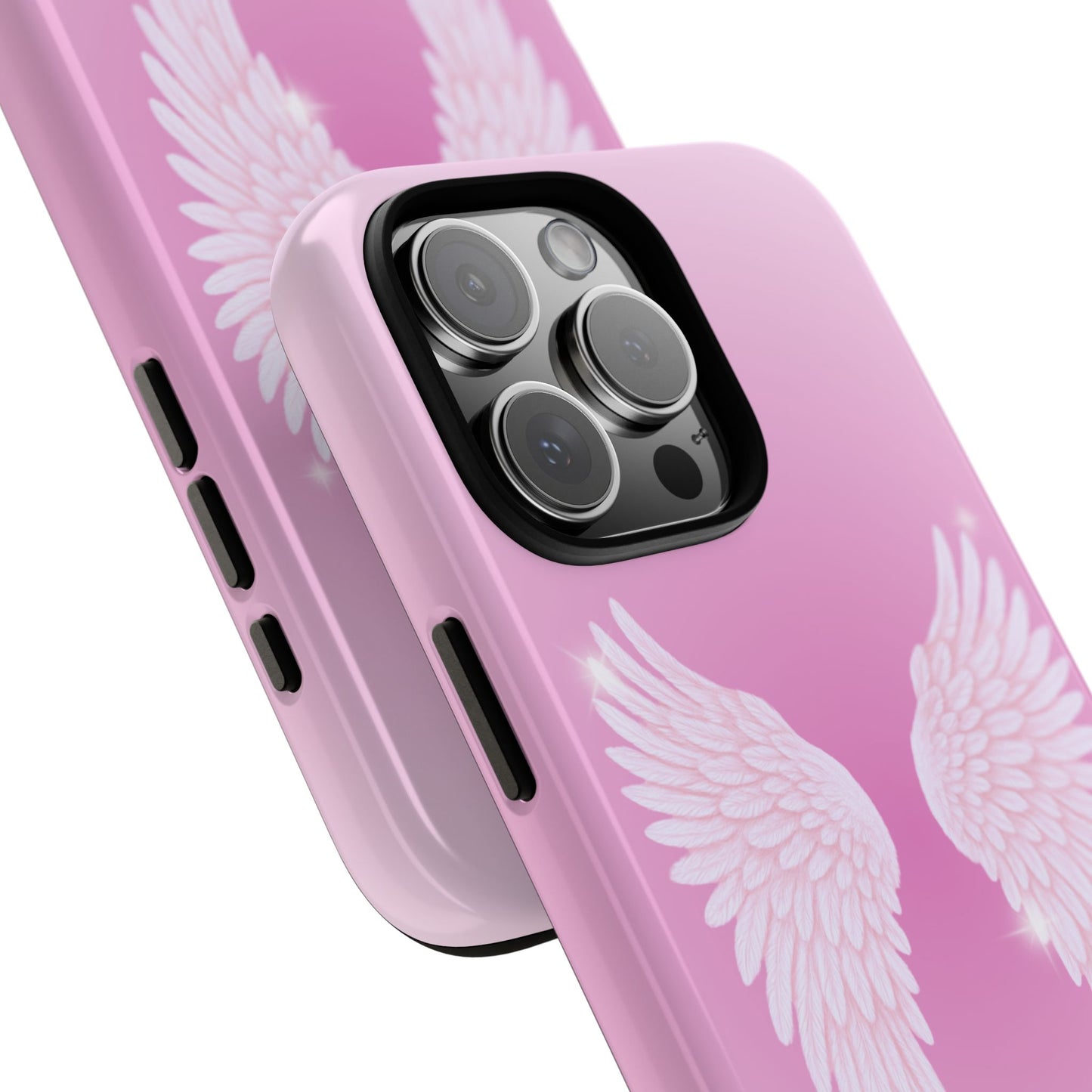 Pink Angel Wings Phone Case