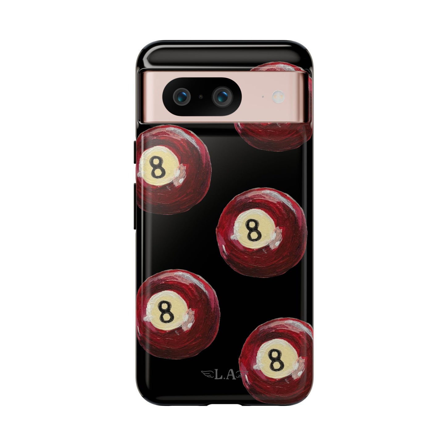Red Eight Ball Phone Cases