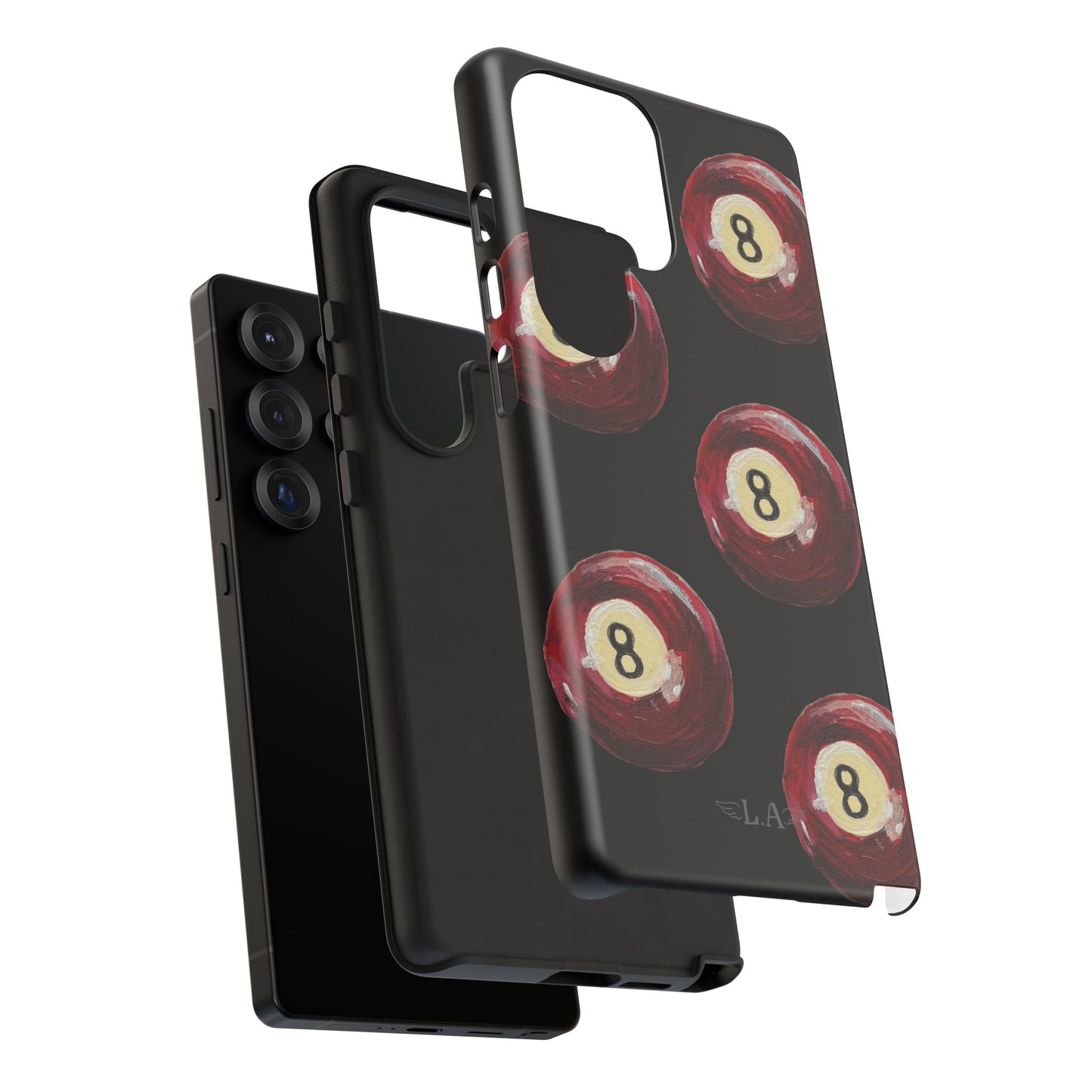 Red Eight Ball Phone Cases