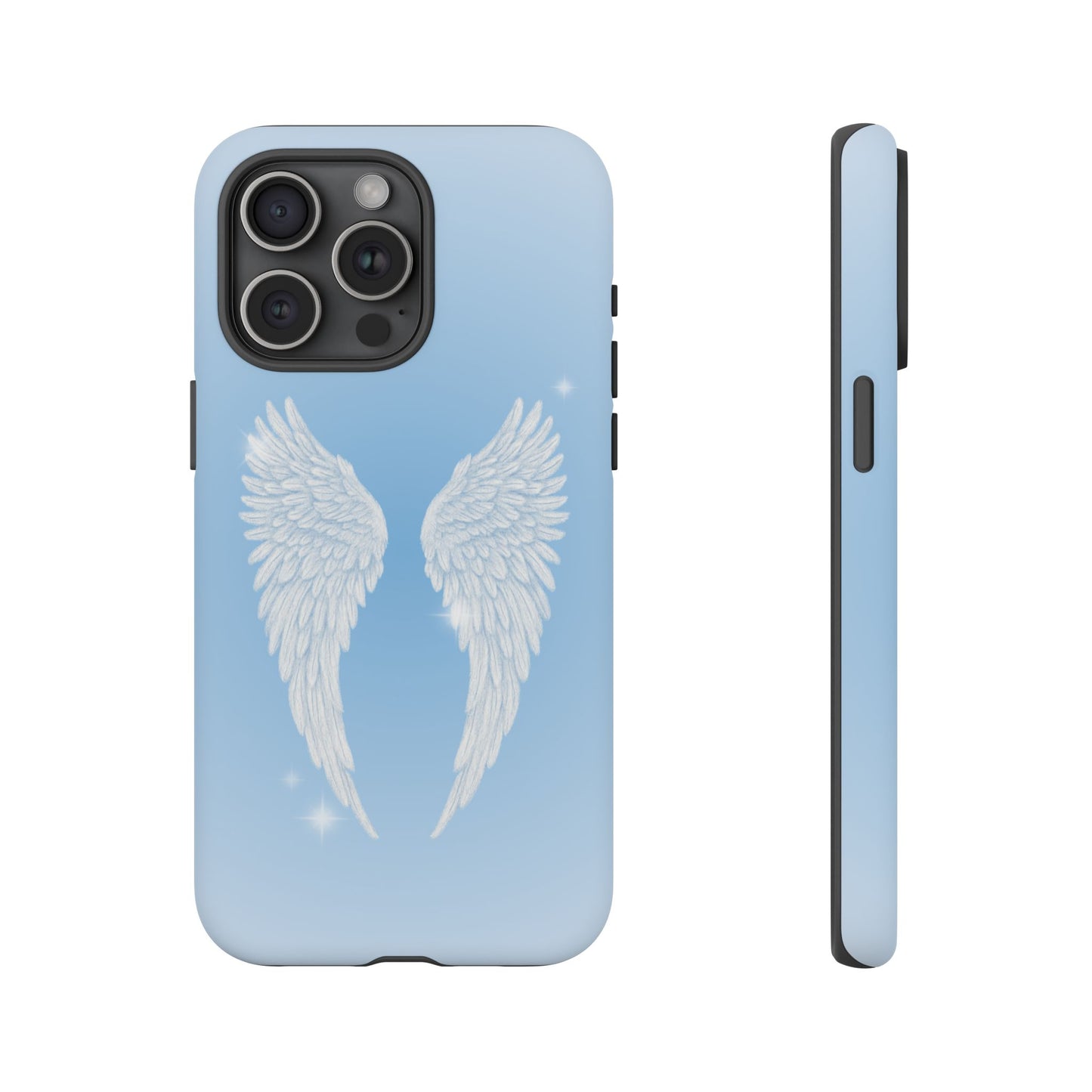Blue Angel Wings Phone Case