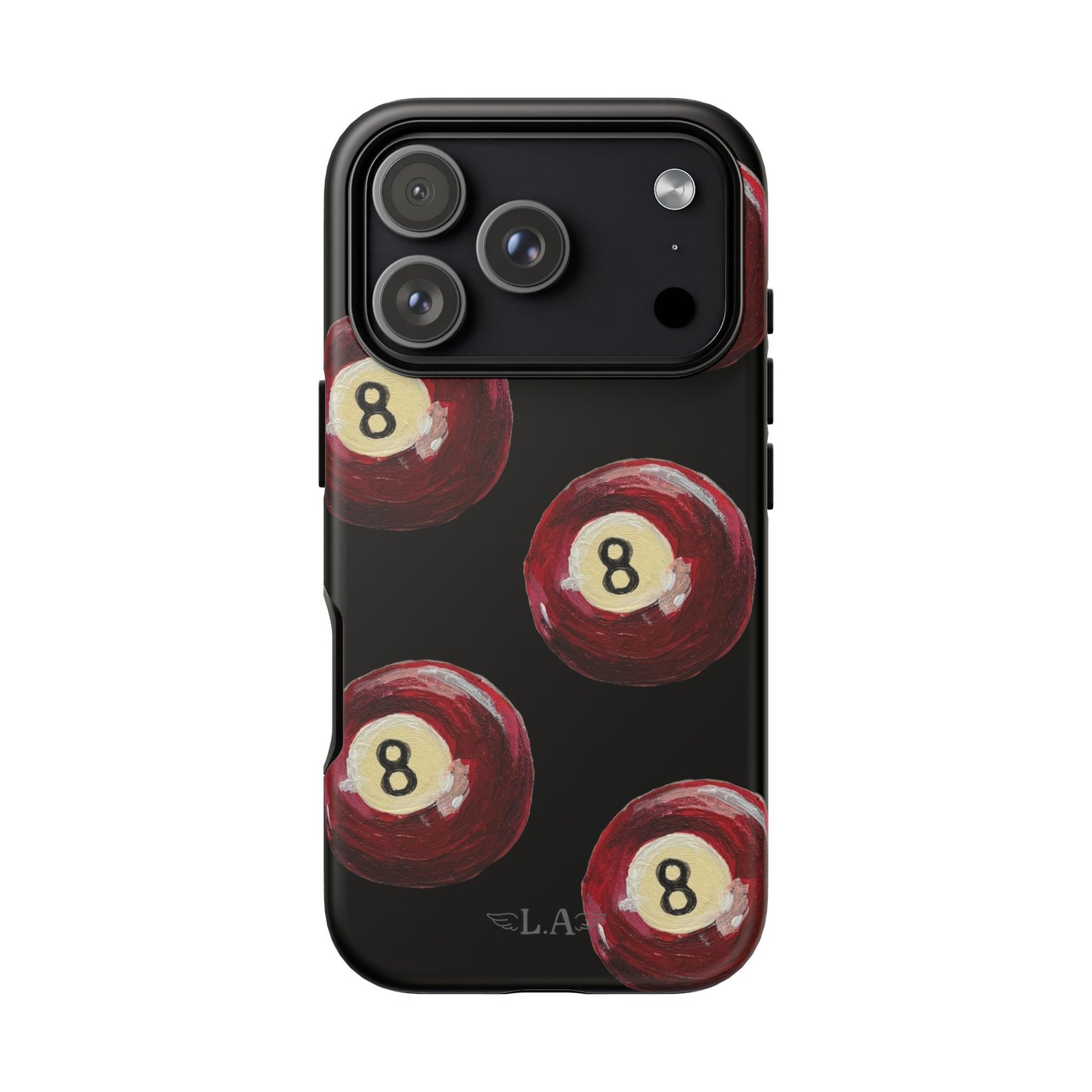 Red Eight Ball Phone Cases