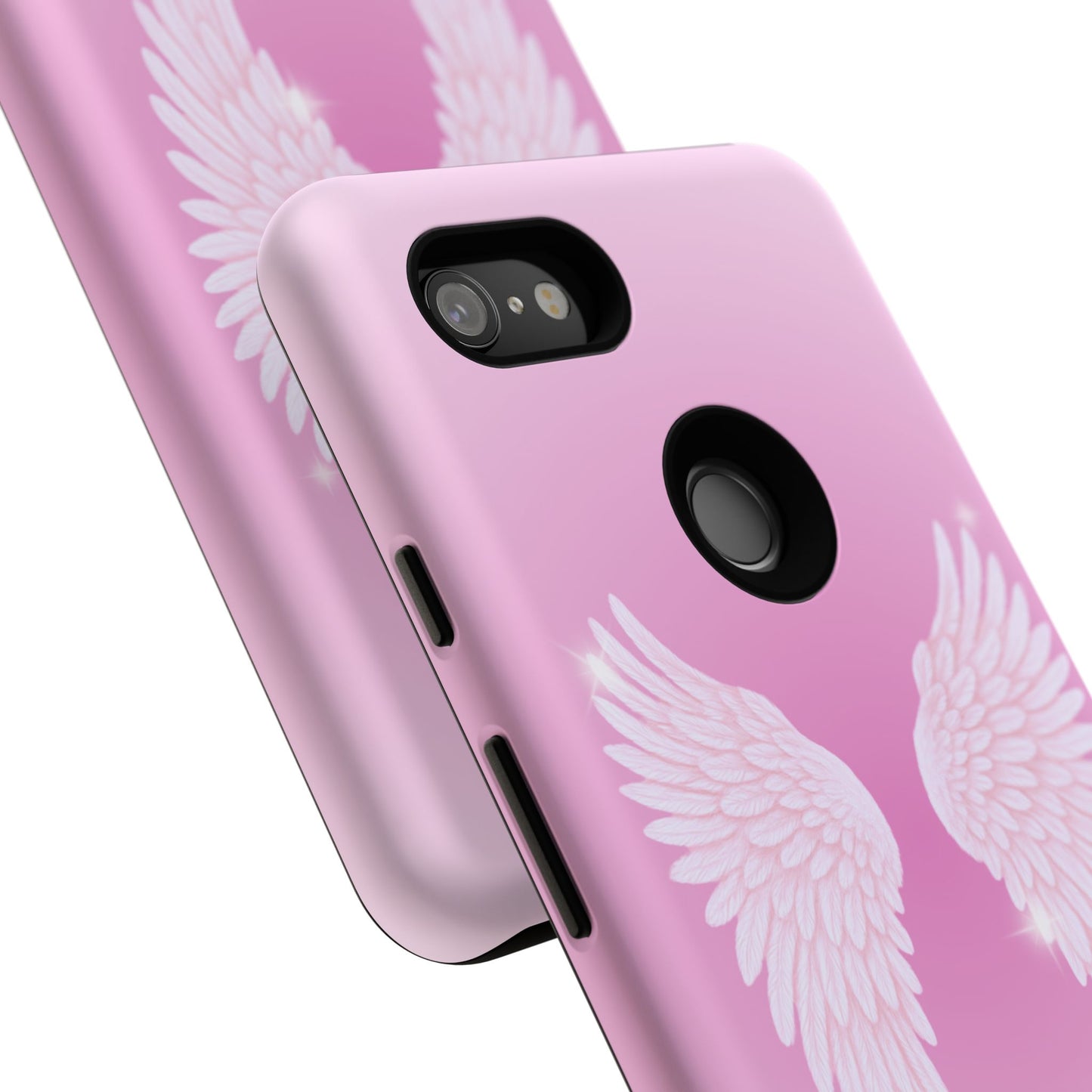 Pink Angel Wings Phone Case