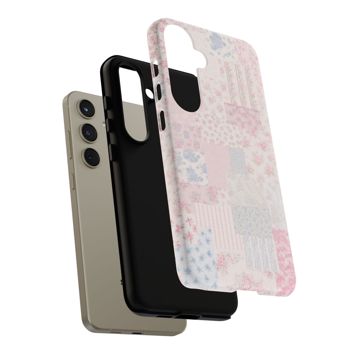 Floral Patchwork Phone Case