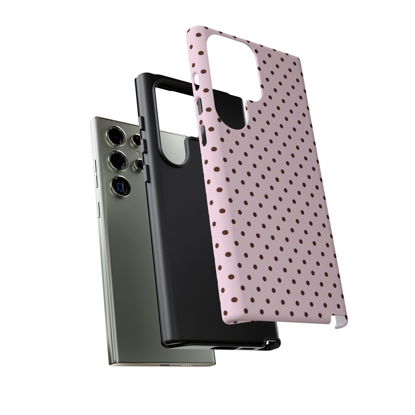 Light Pink Polka Dot Phone Case
