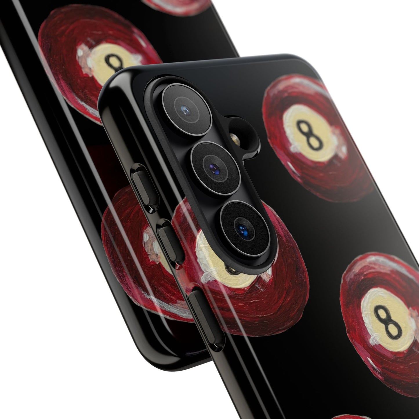 Red Eight Ball Phone Cases