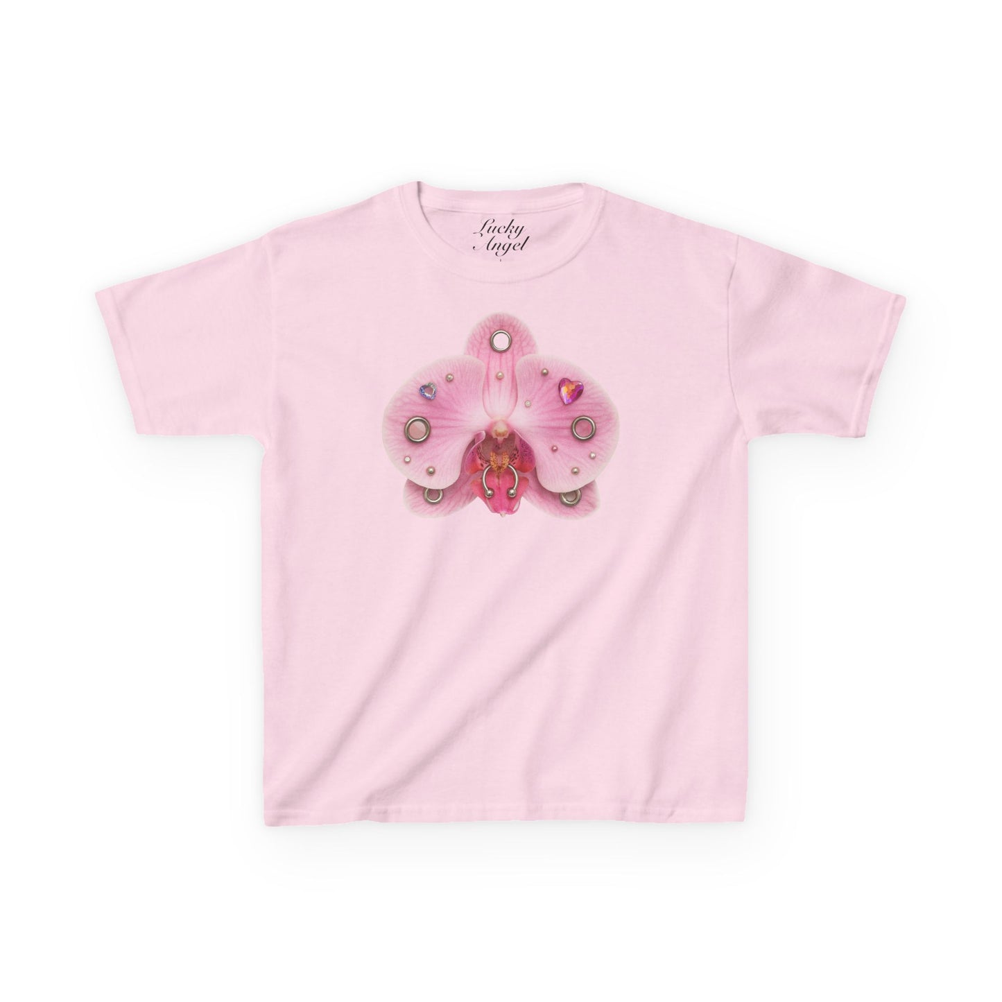 Y2K Orchid Baby Tee