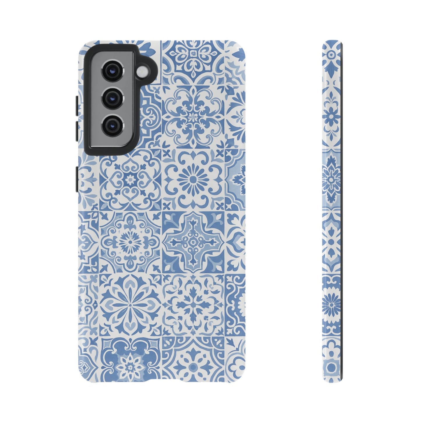 Blue Coastal Tile Phone Case