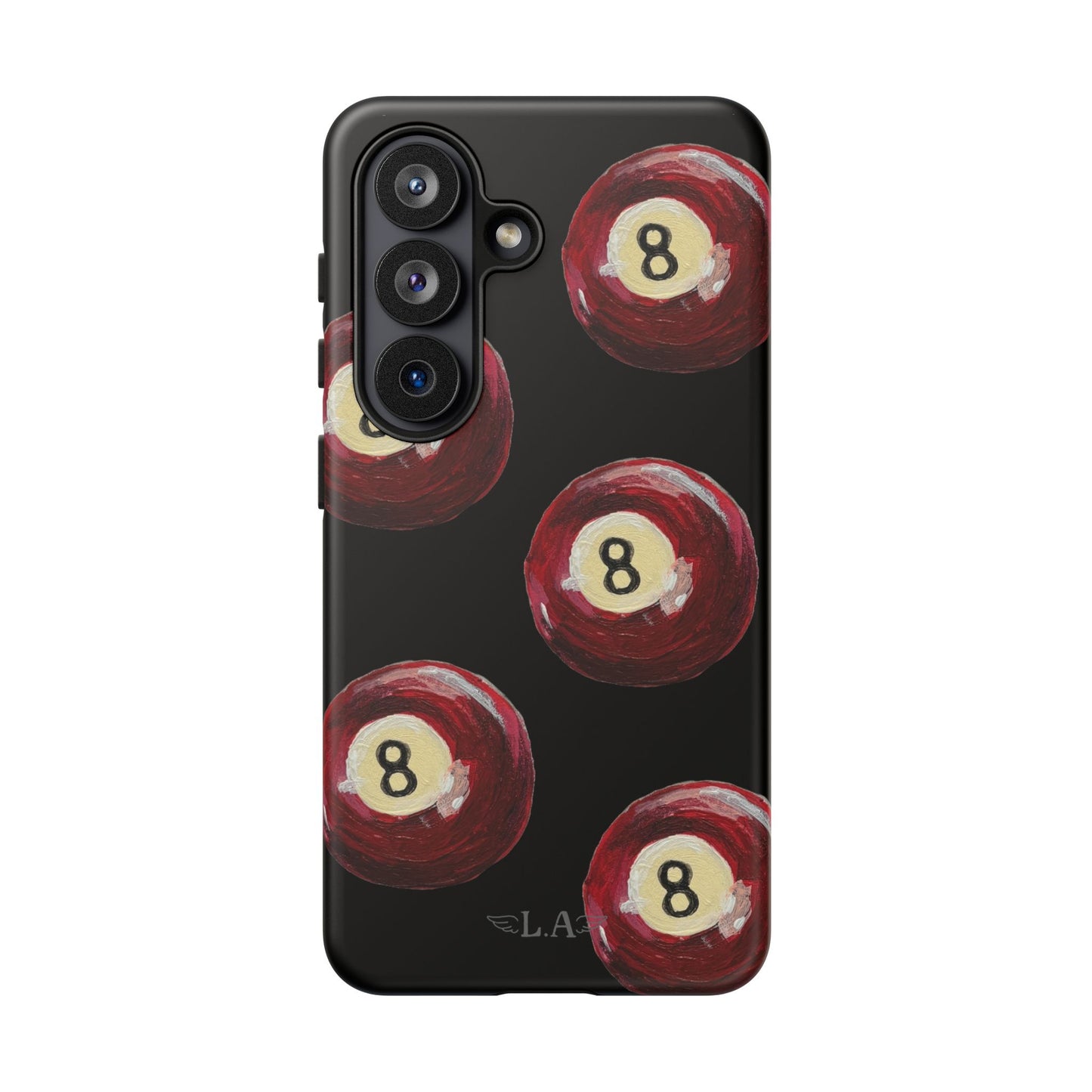 Red Eight Ball Phone Cases