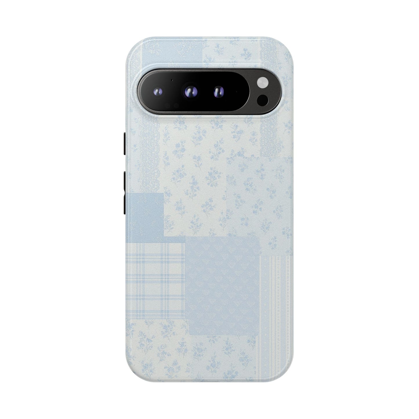 Blue Floral Lace Phone Case