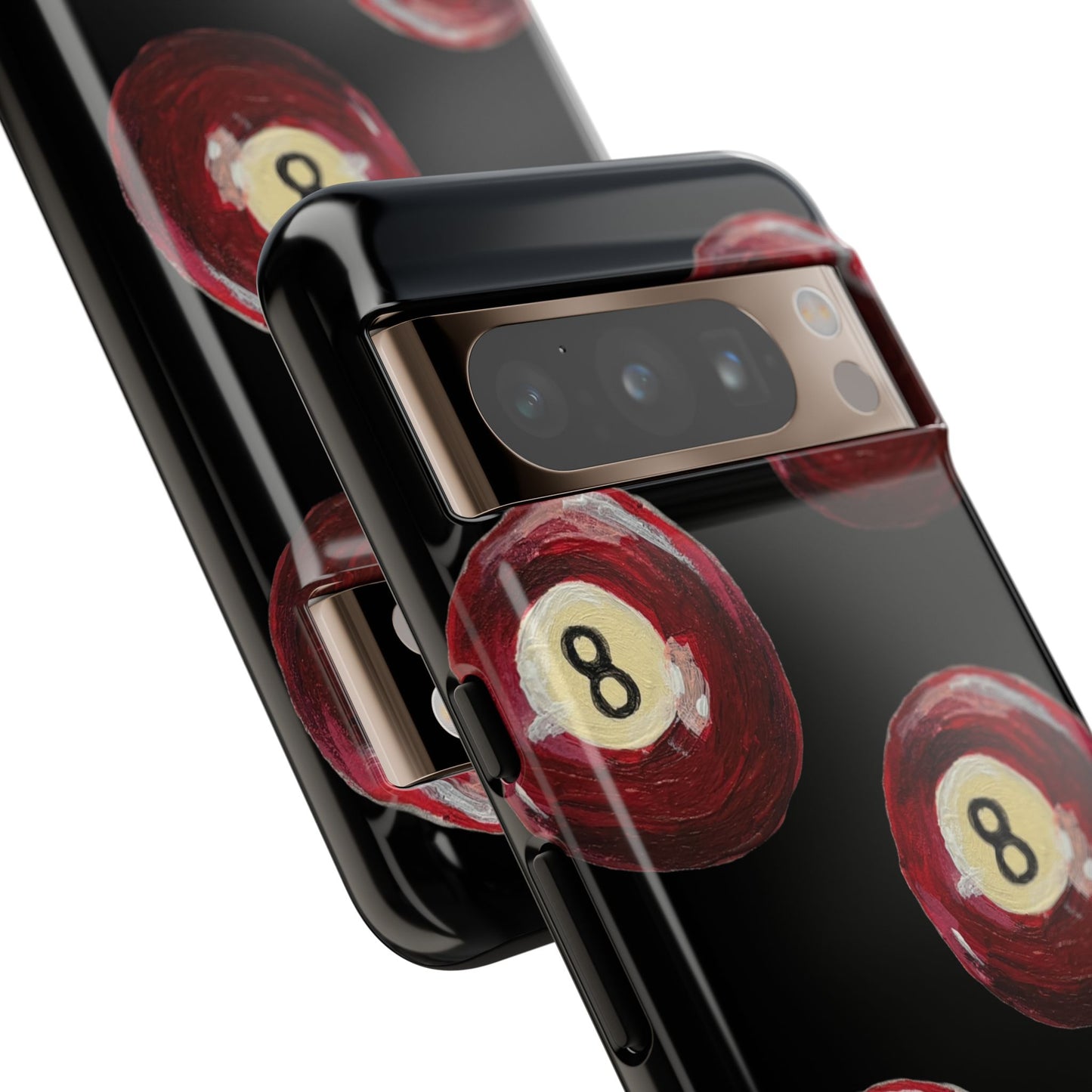 Red Eight Ball Phone Cases