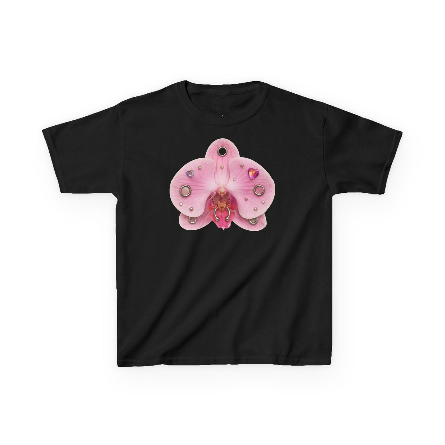 Y2K Orchid Baby Tee