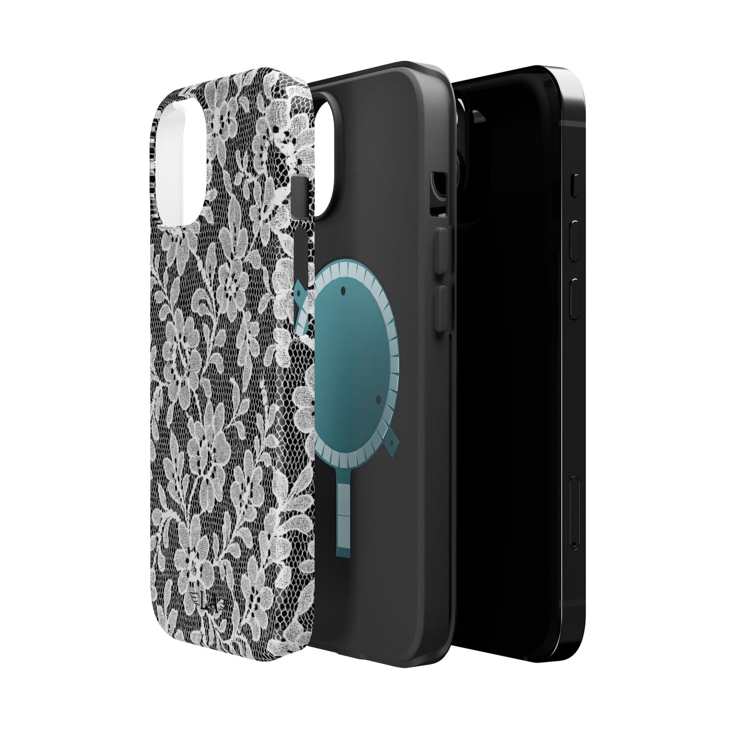 White Lace Phone Case (MagSafe)