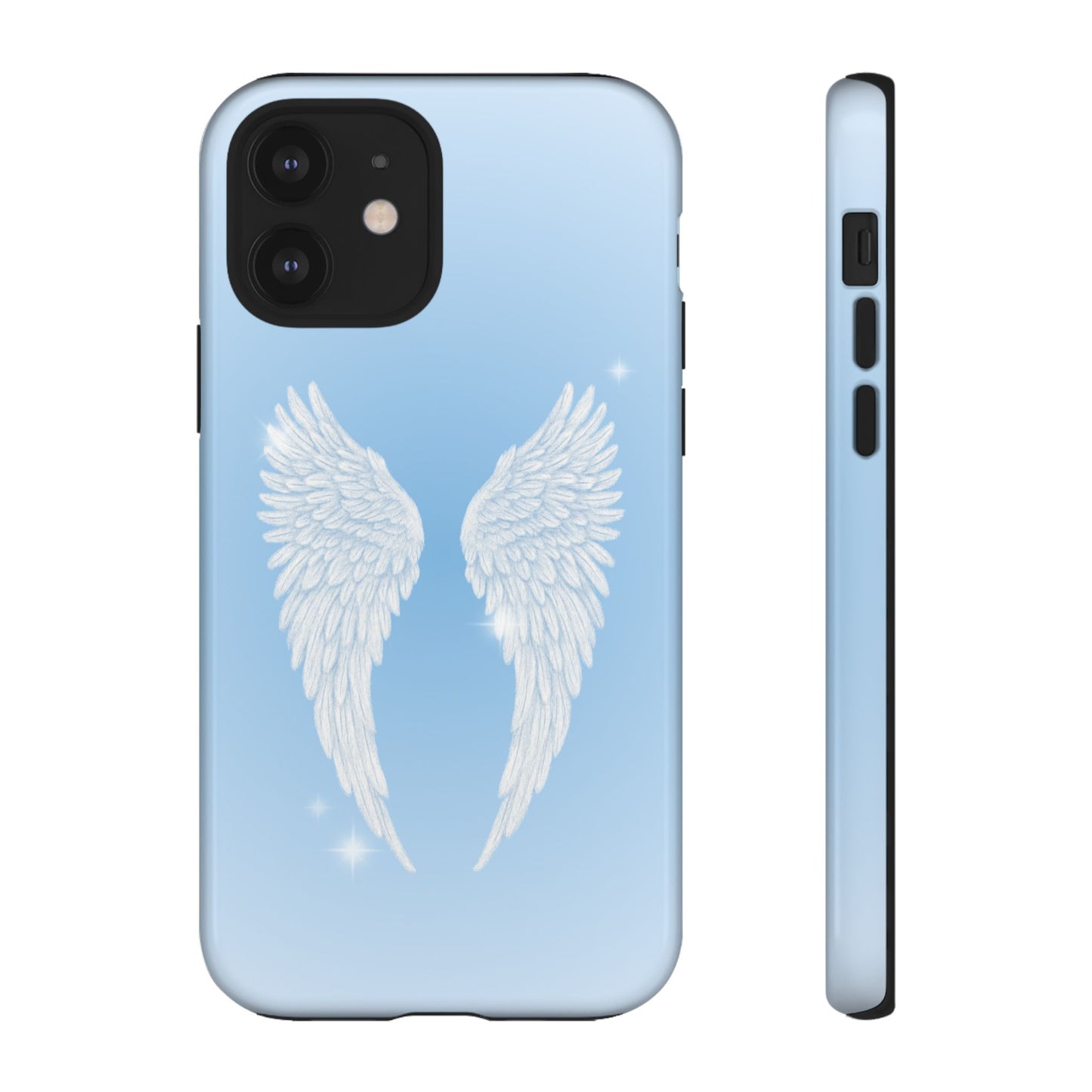 Blue Angel Wings Phone Case