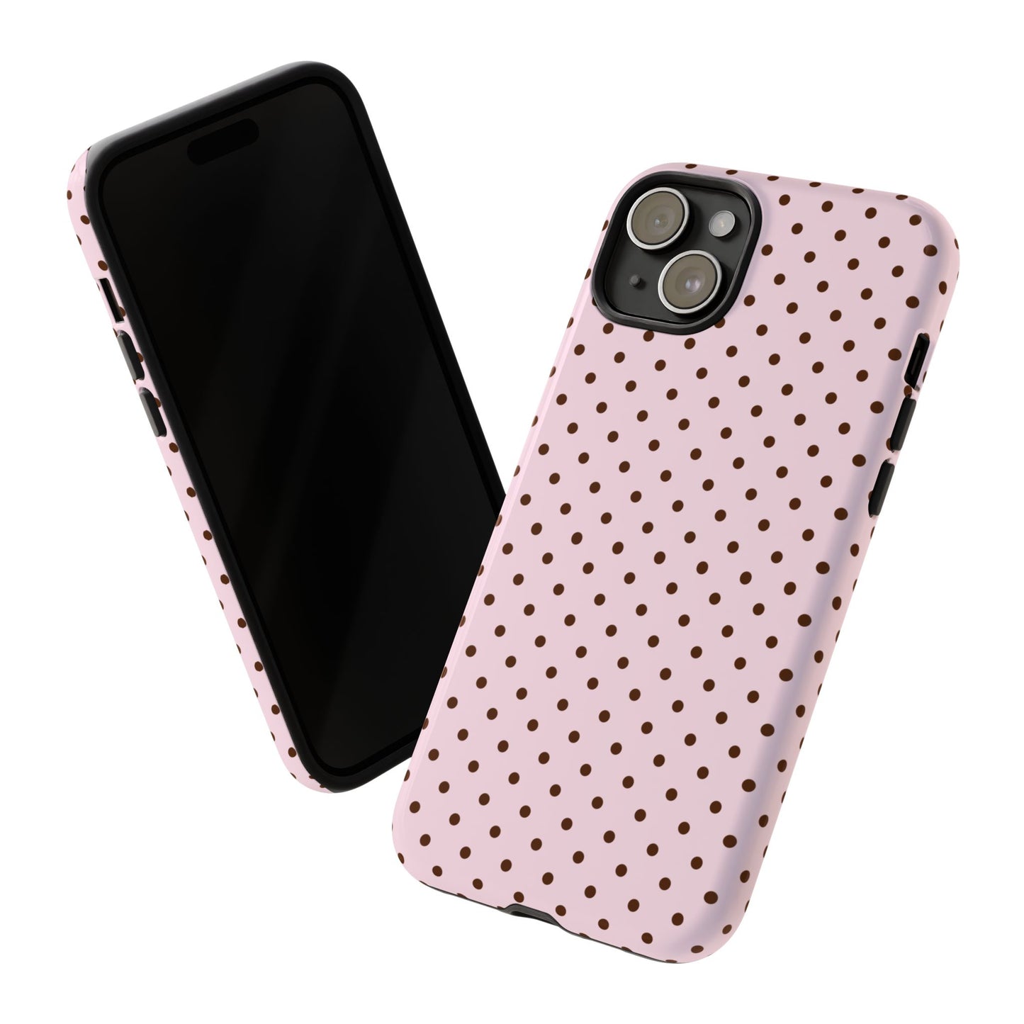 Light Pink Polka Dot Phone Case
