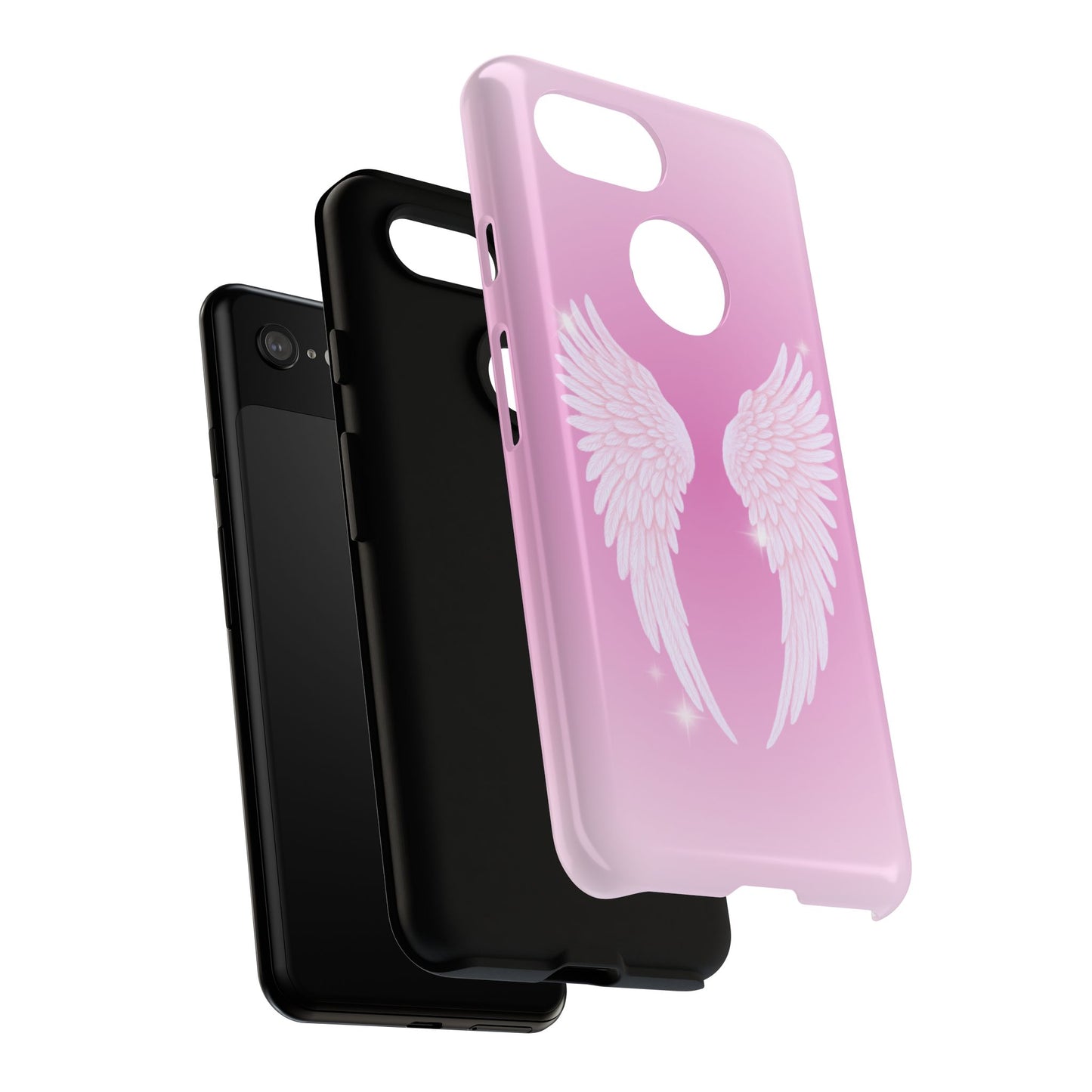 Pink Angel Wings Phone Case