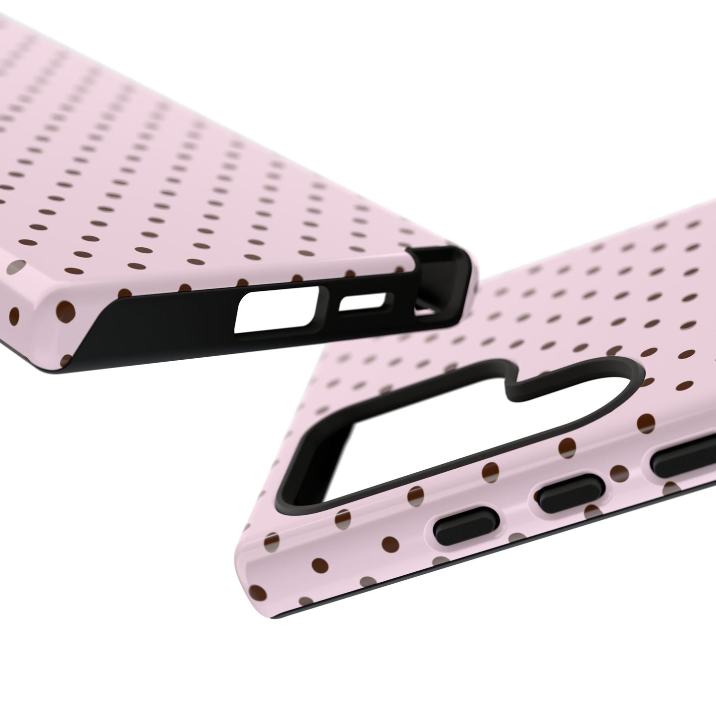 Light Pink Polka Dot Phone Case