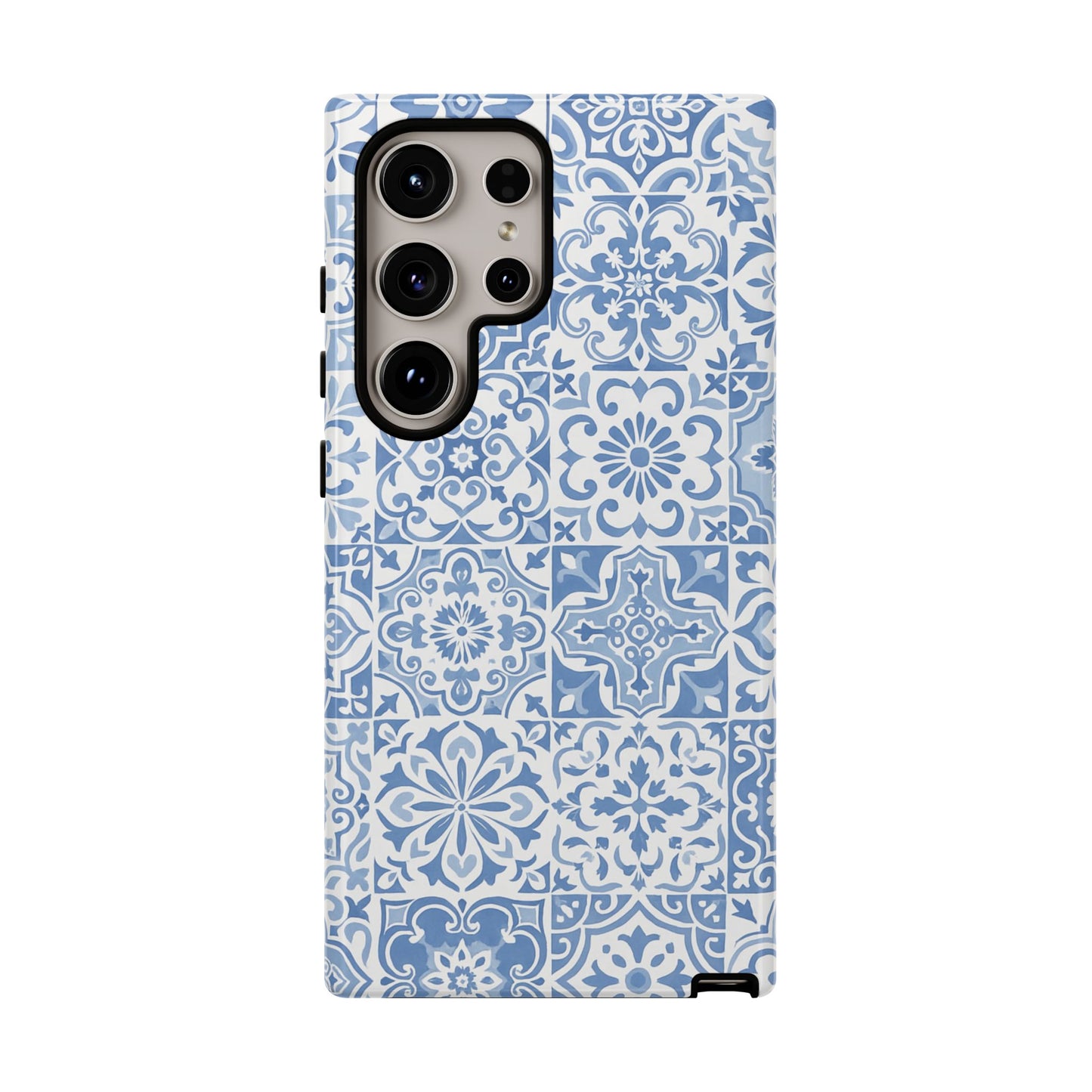 Blue Coastal Tile Phone Case