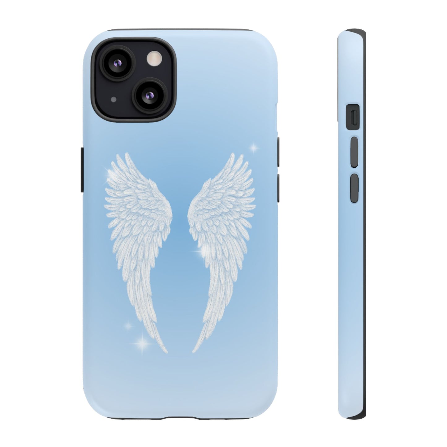Blue Angel Wings Phone Case