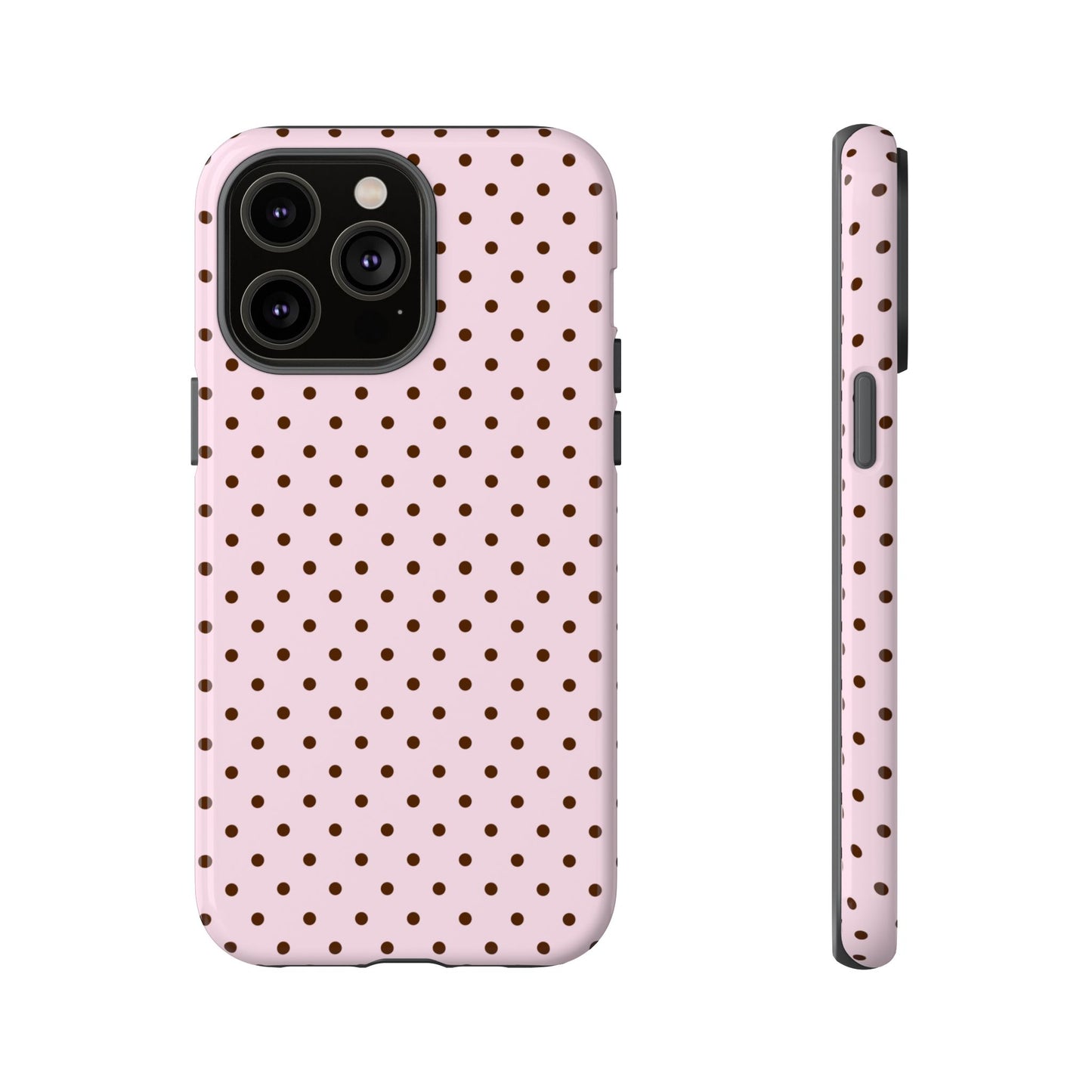 Light Pink Polka Dot Phone Case