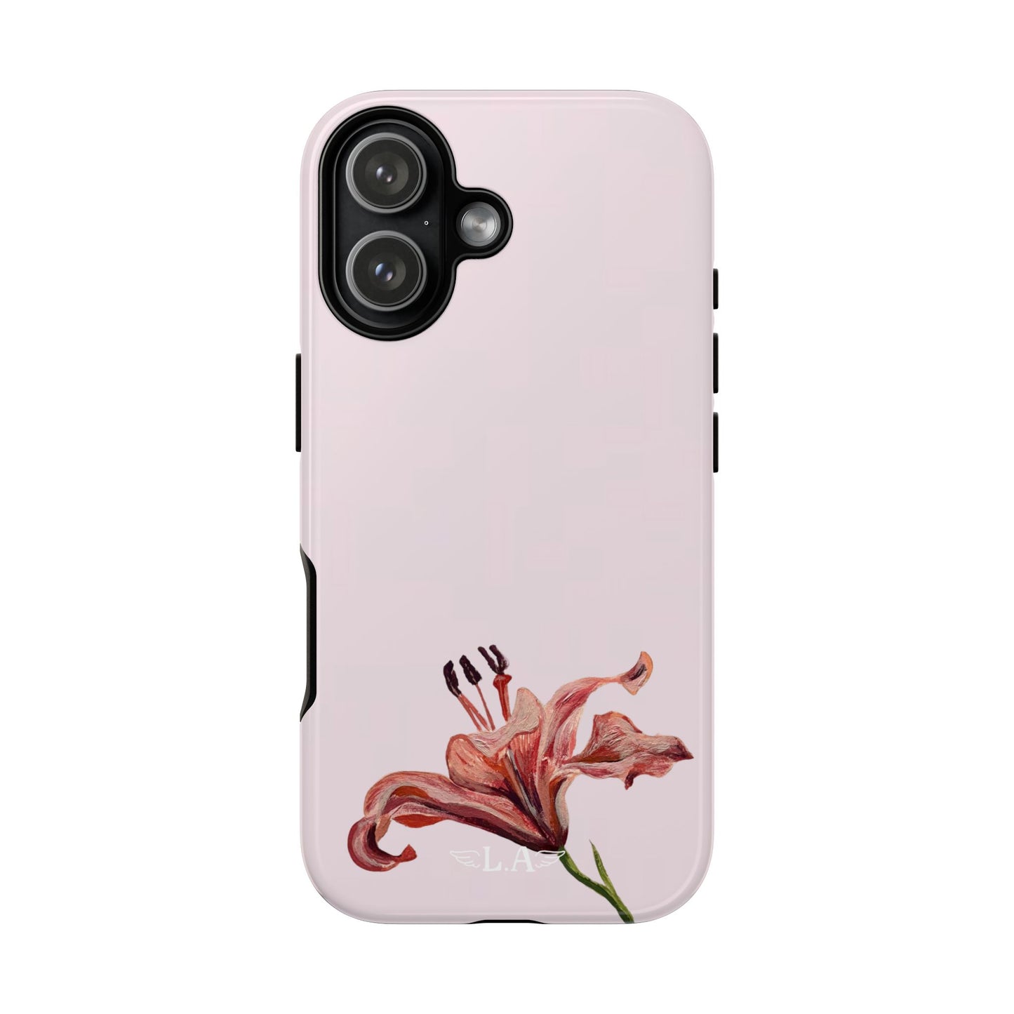 Pink Tiger Lily Phone Case