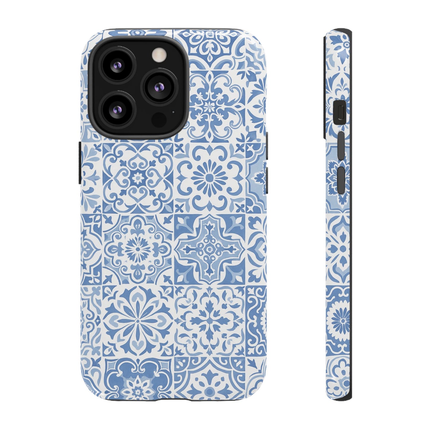 Blue Coastal Tile Phone Case