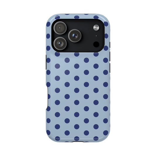 Blueberry Polka Dots Phone Case (MagSafe)