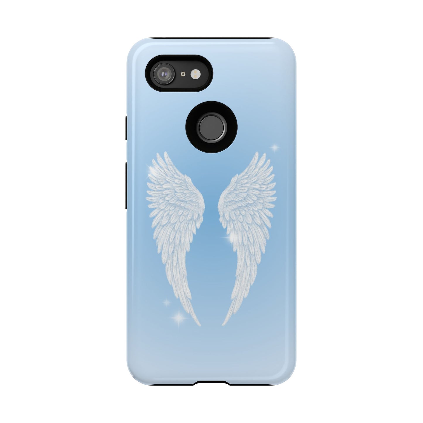Blue Angel Wings Phone Case