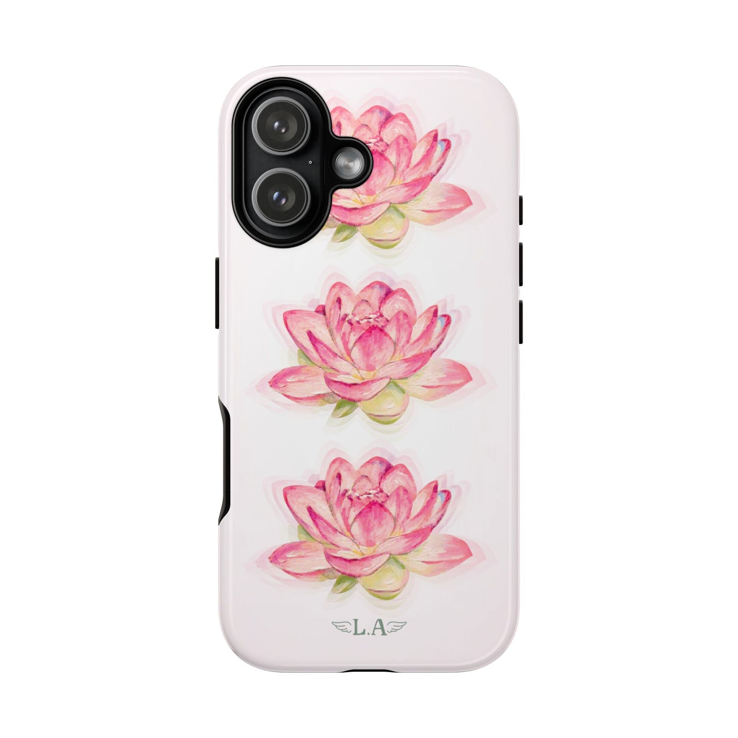 Hand Painted Lotus Baby Phone Case