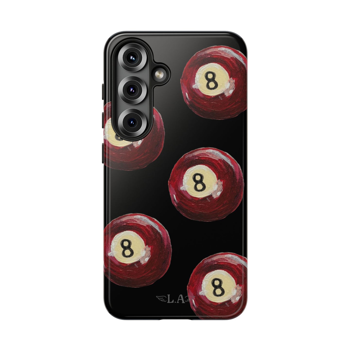 Red Eight Ball Phone Cases