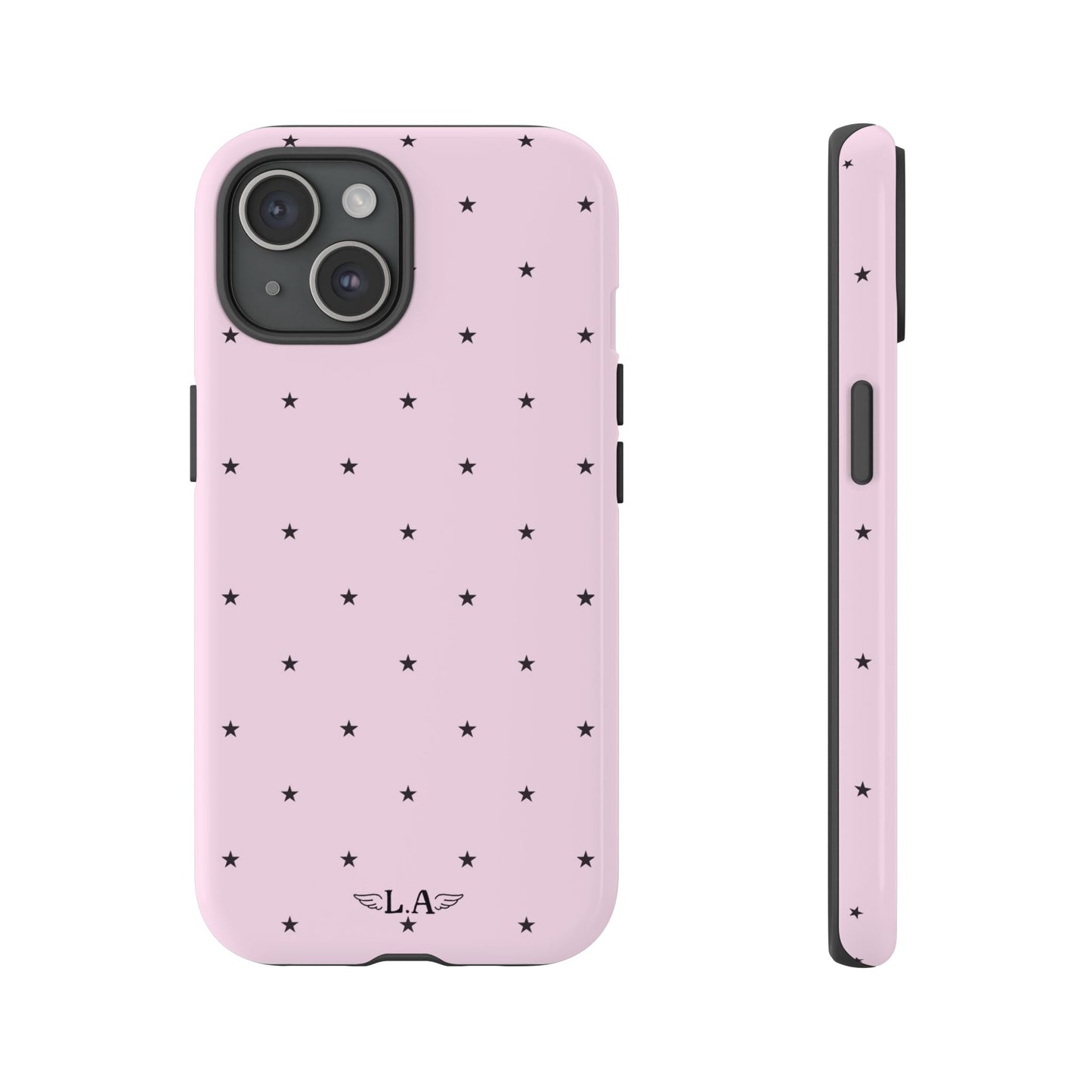 Pink Star Polka Dot Phone Case