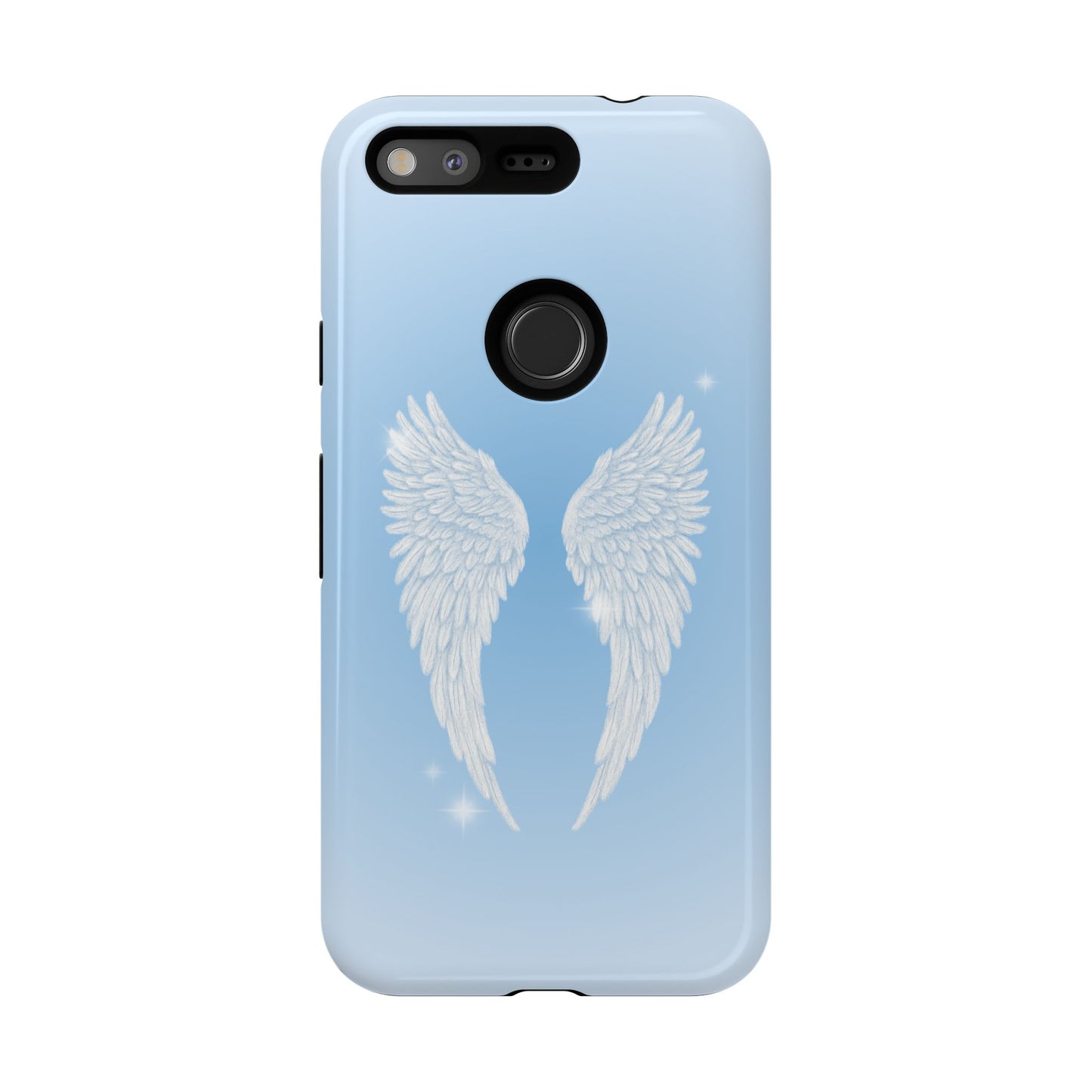 Blue Angel Wings Phone Case