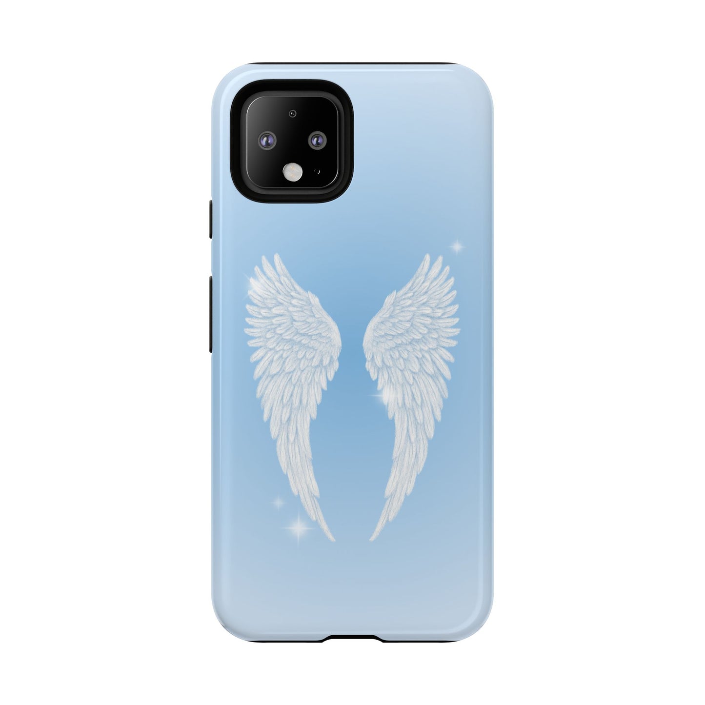 Blue Angel Wings Phone Case