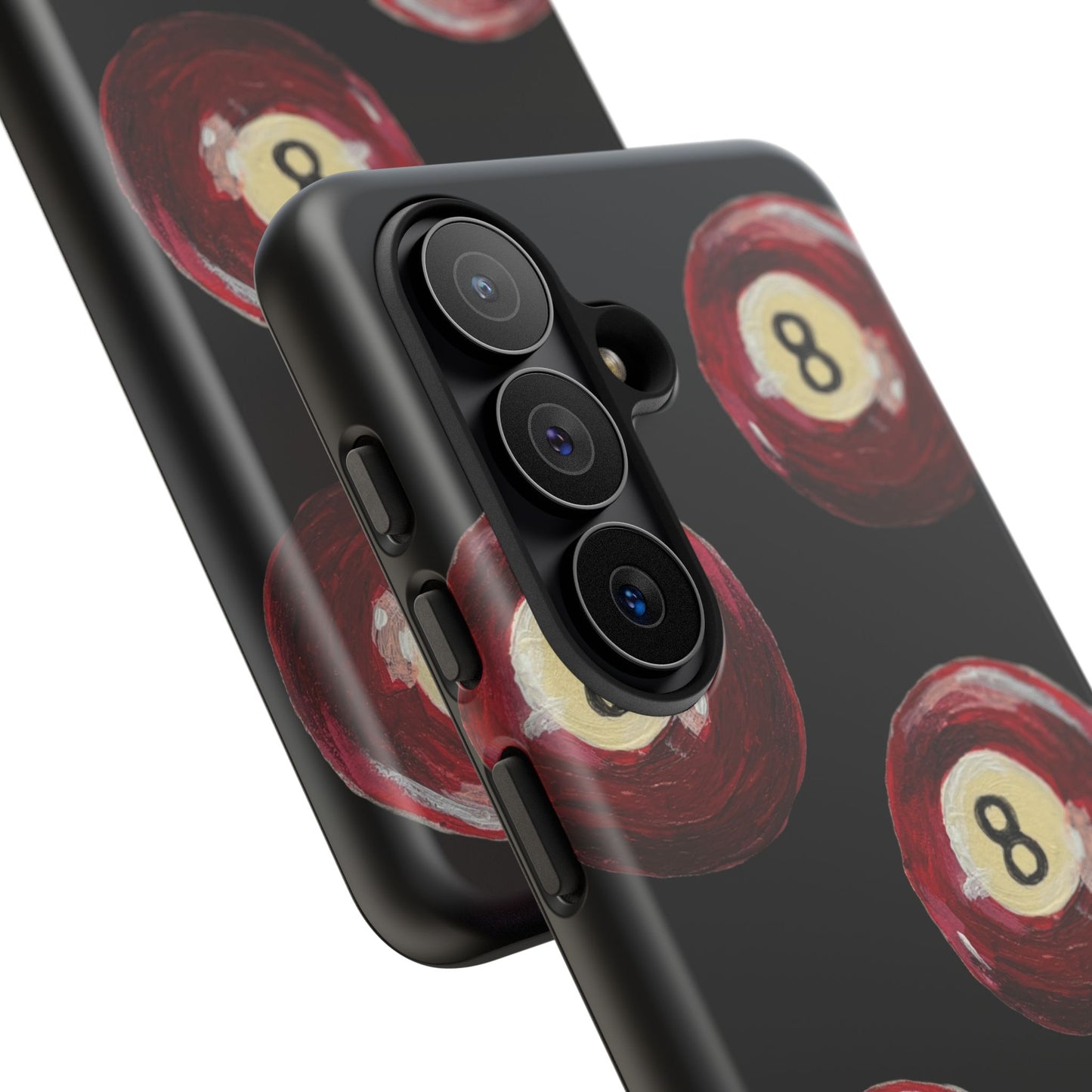 Red Eight Ball Phone Cases