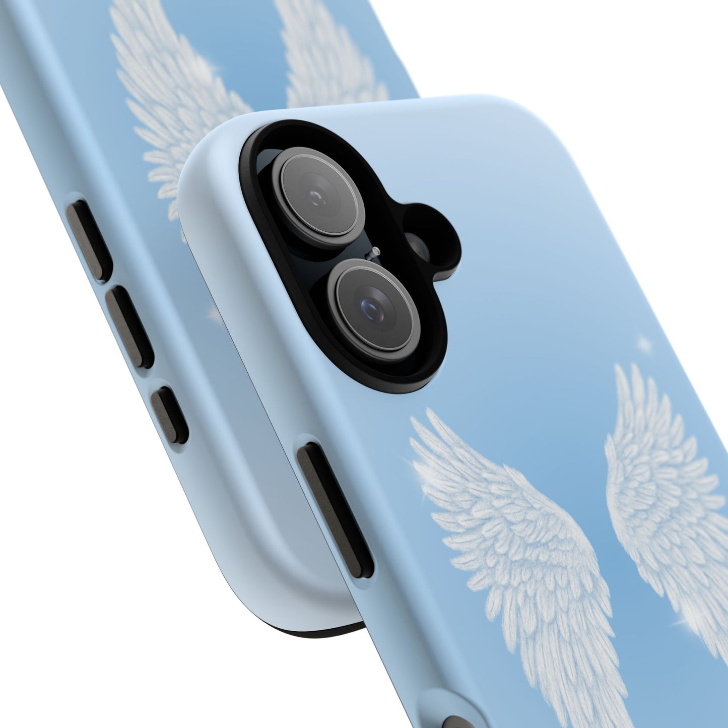 Blue Angel Wings Phone Case