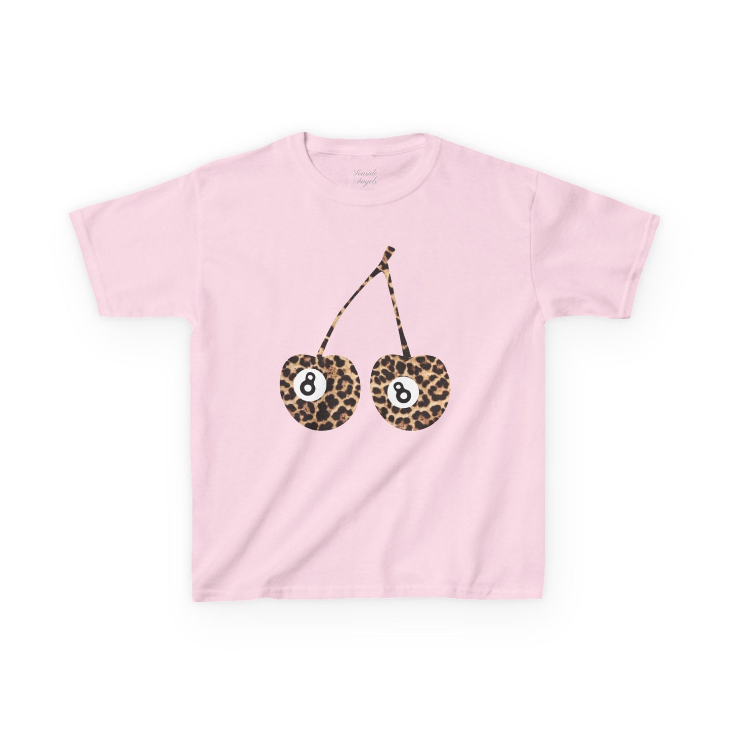 Leopard Cherries Baby Tee