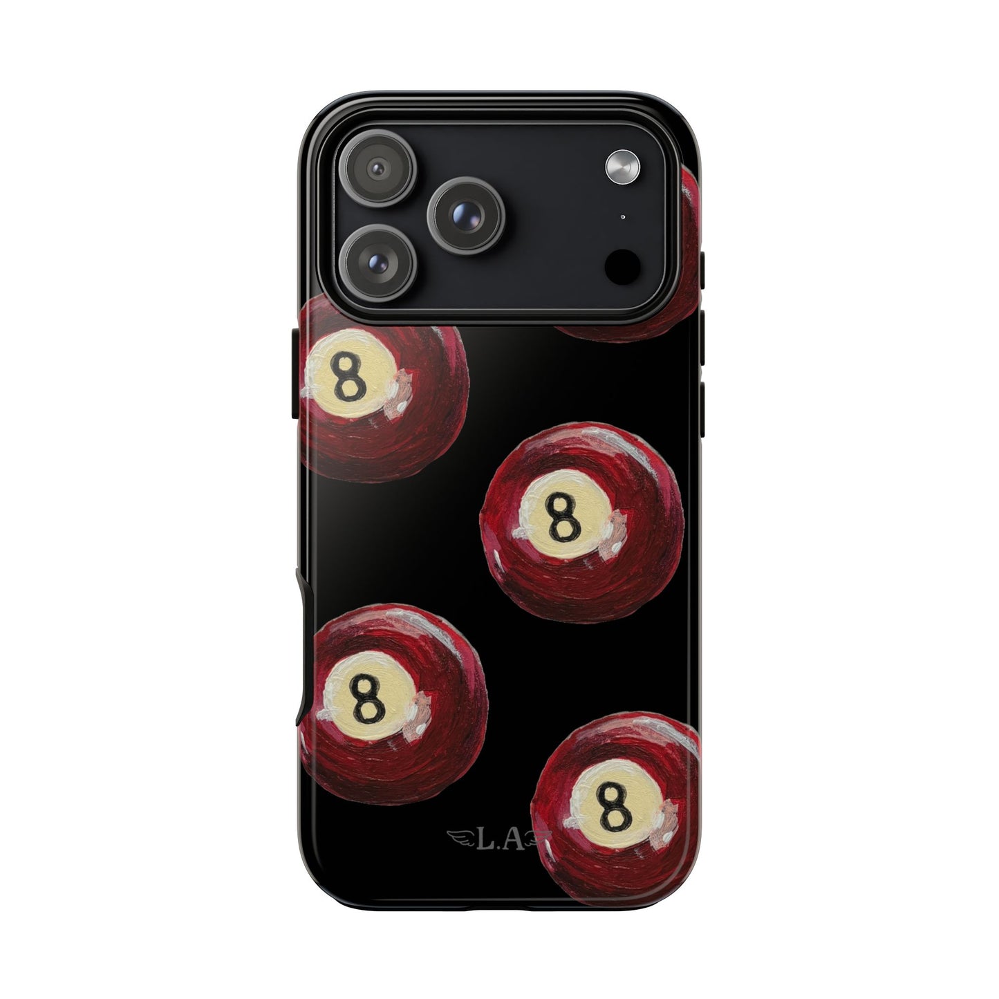 Red Eight Ball Phone Cases