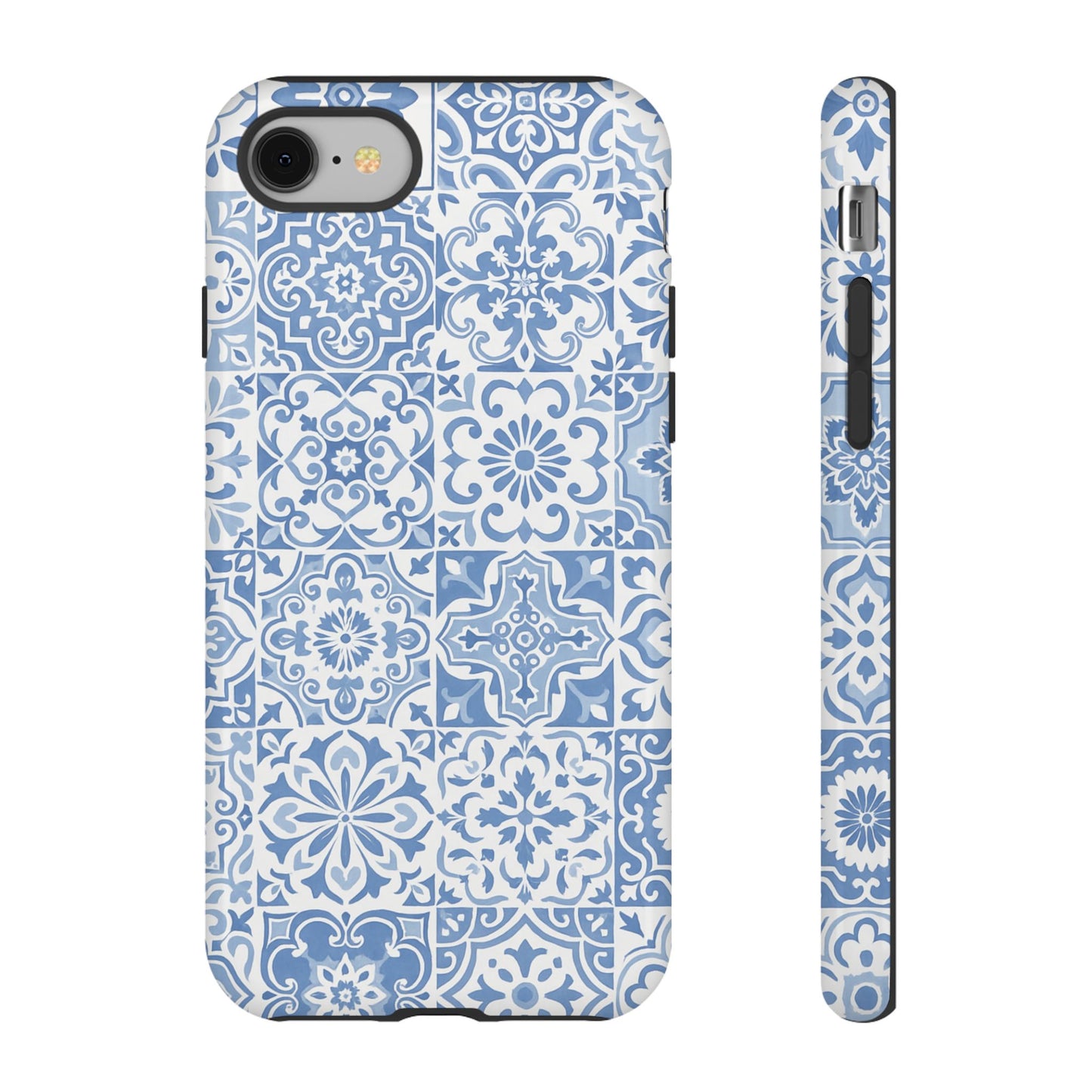 Blue Coastal Tile Phone Case