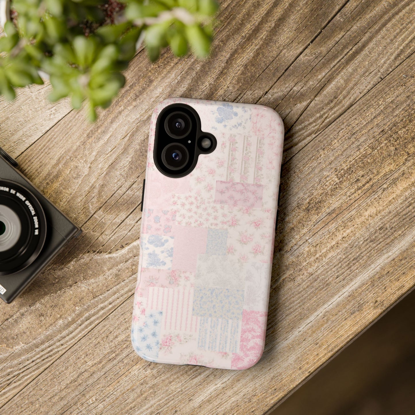 Floral Patchwork Phone Case
