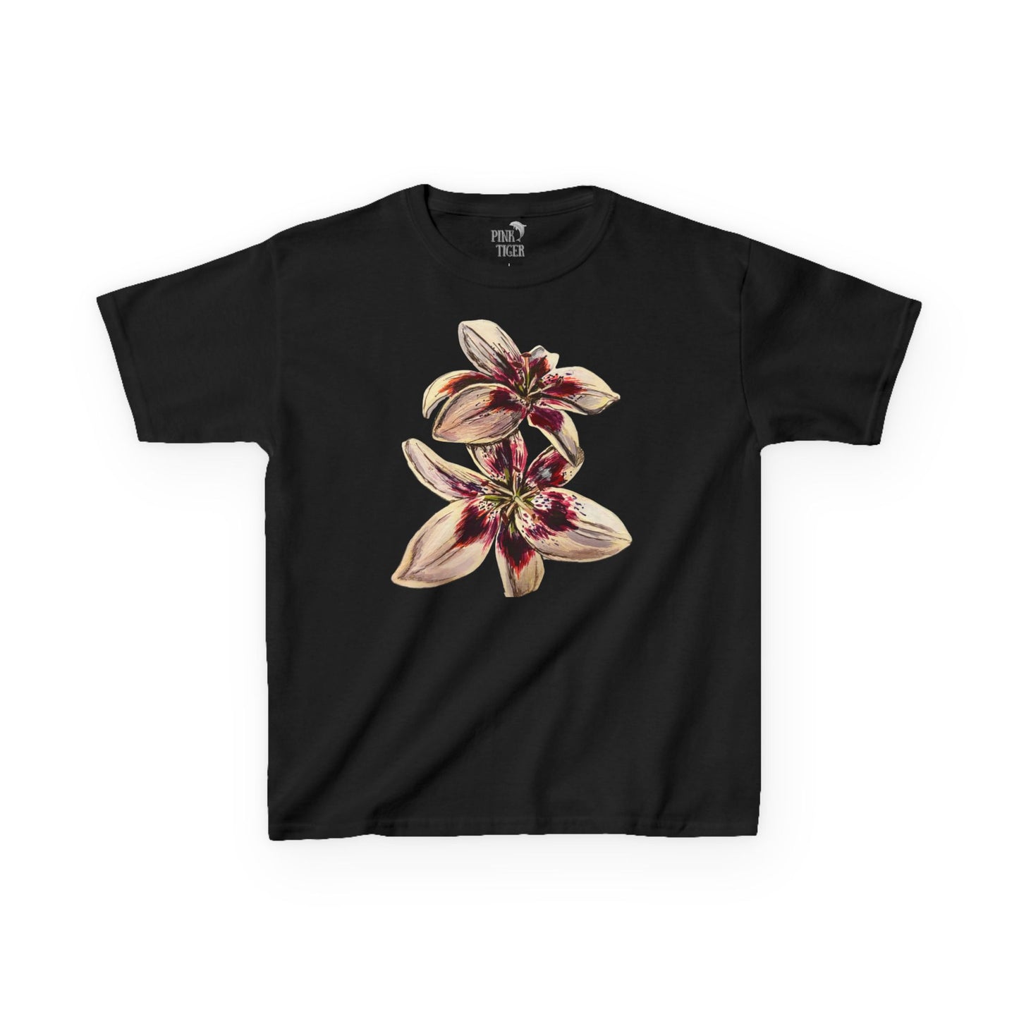 Hand-Painted Lily Baby Tee