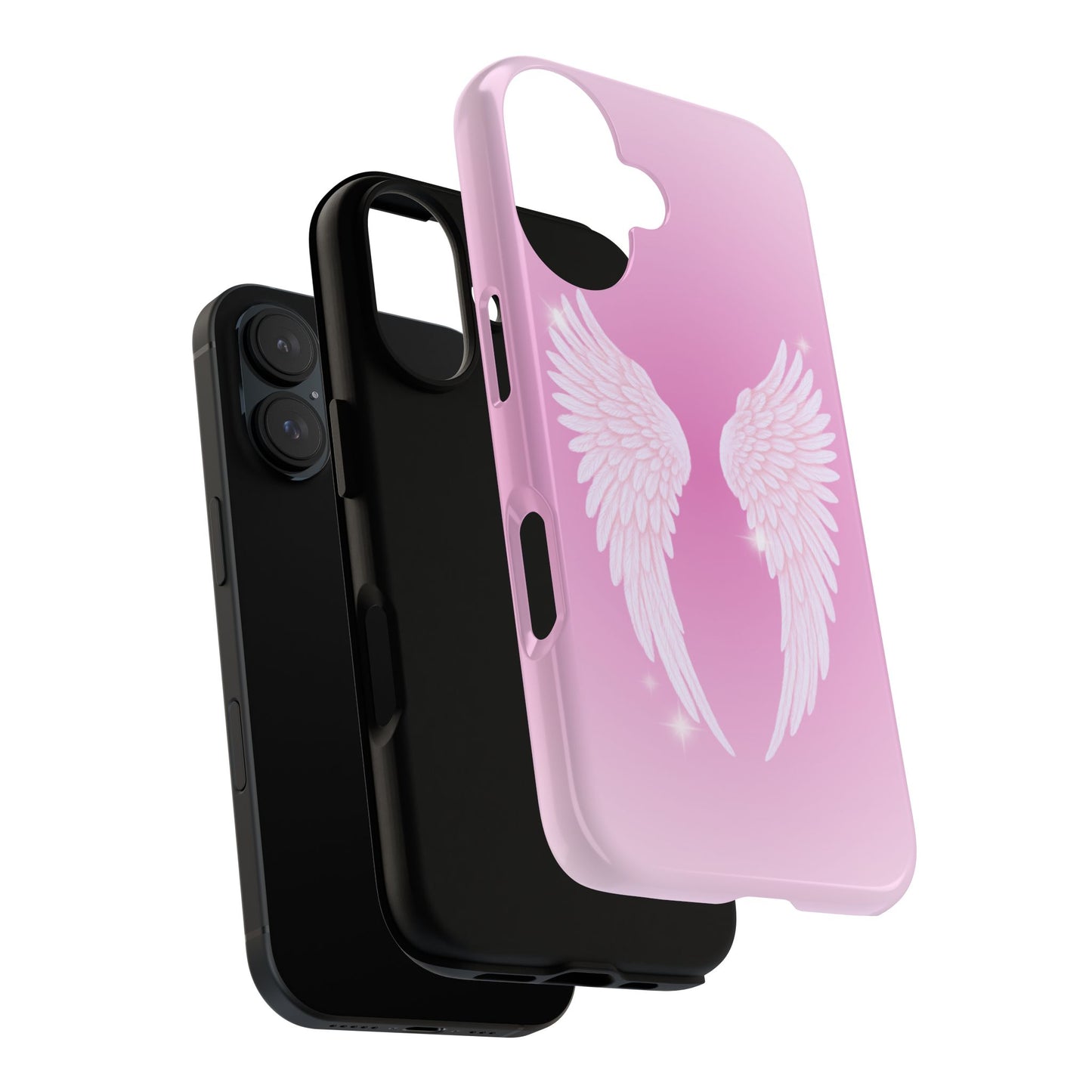 Pink Angel Wings Phone Case