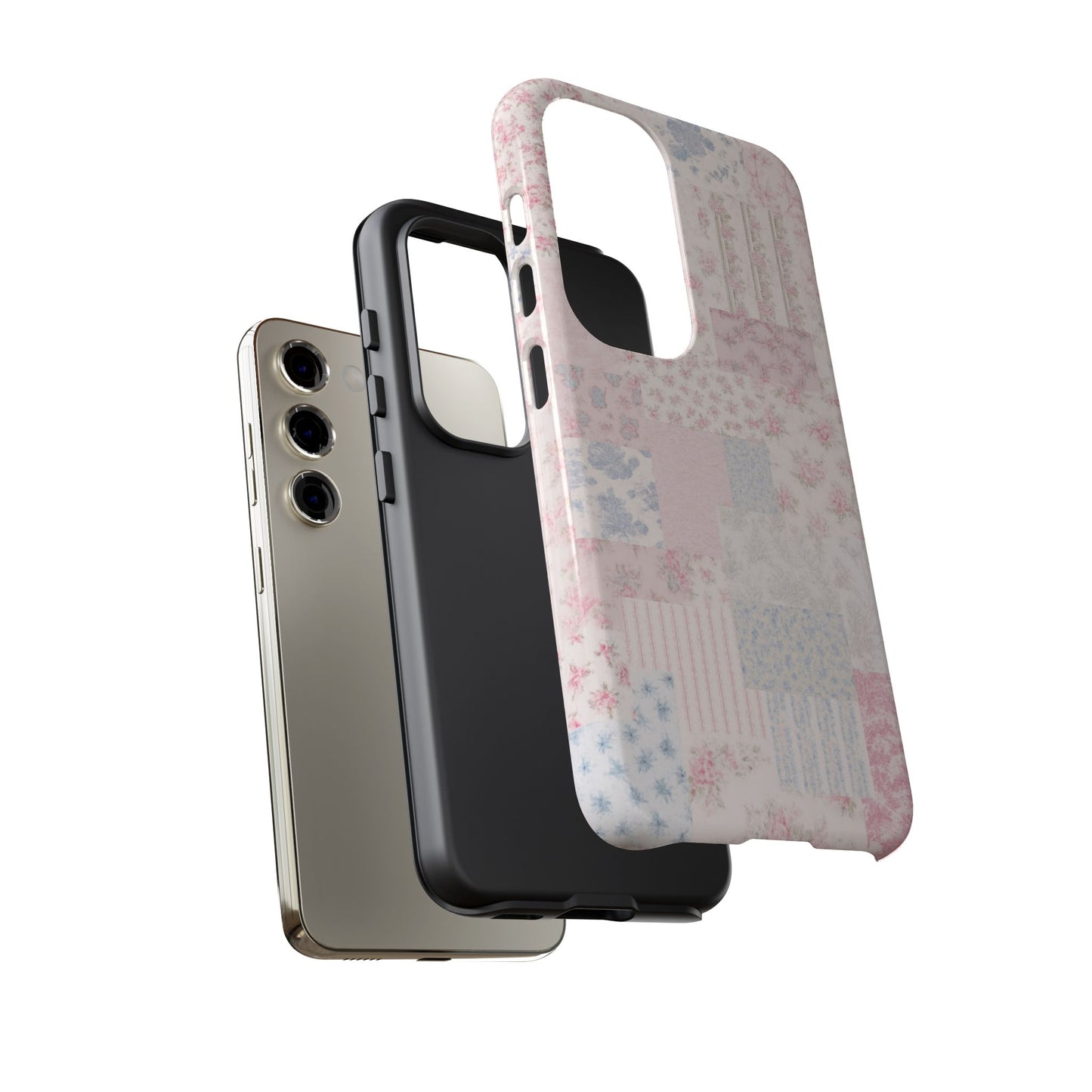 Floral Patchwork Phone Case