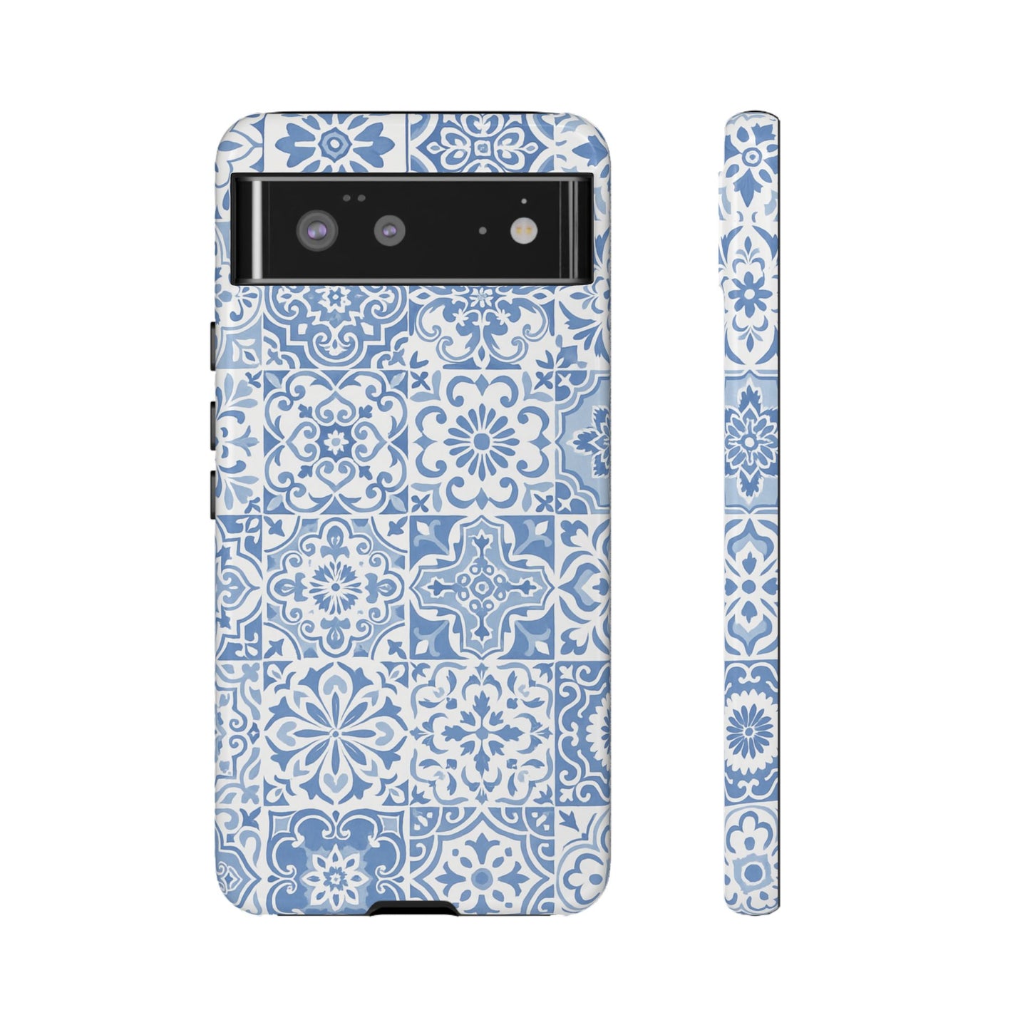 Blue Coastal Tile Phone Case