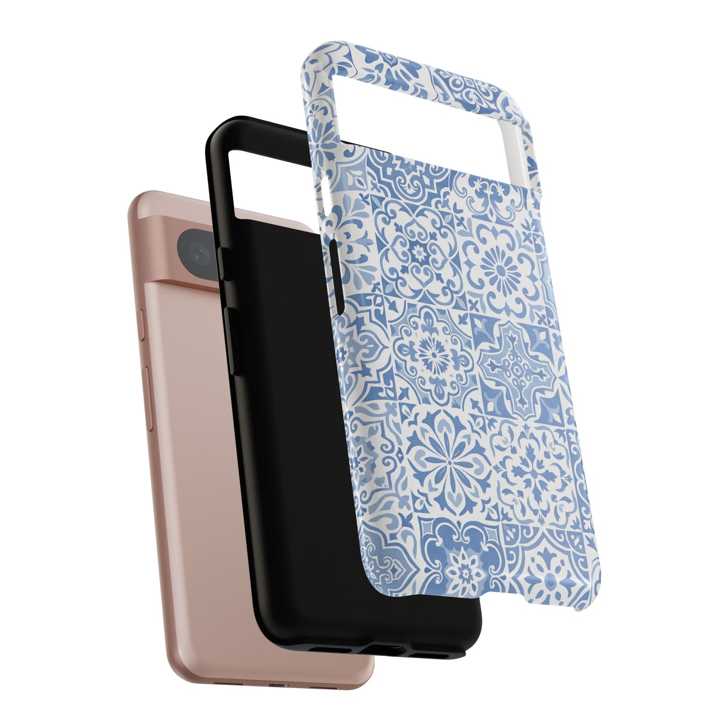 Blue Coastal Tile Phone Case