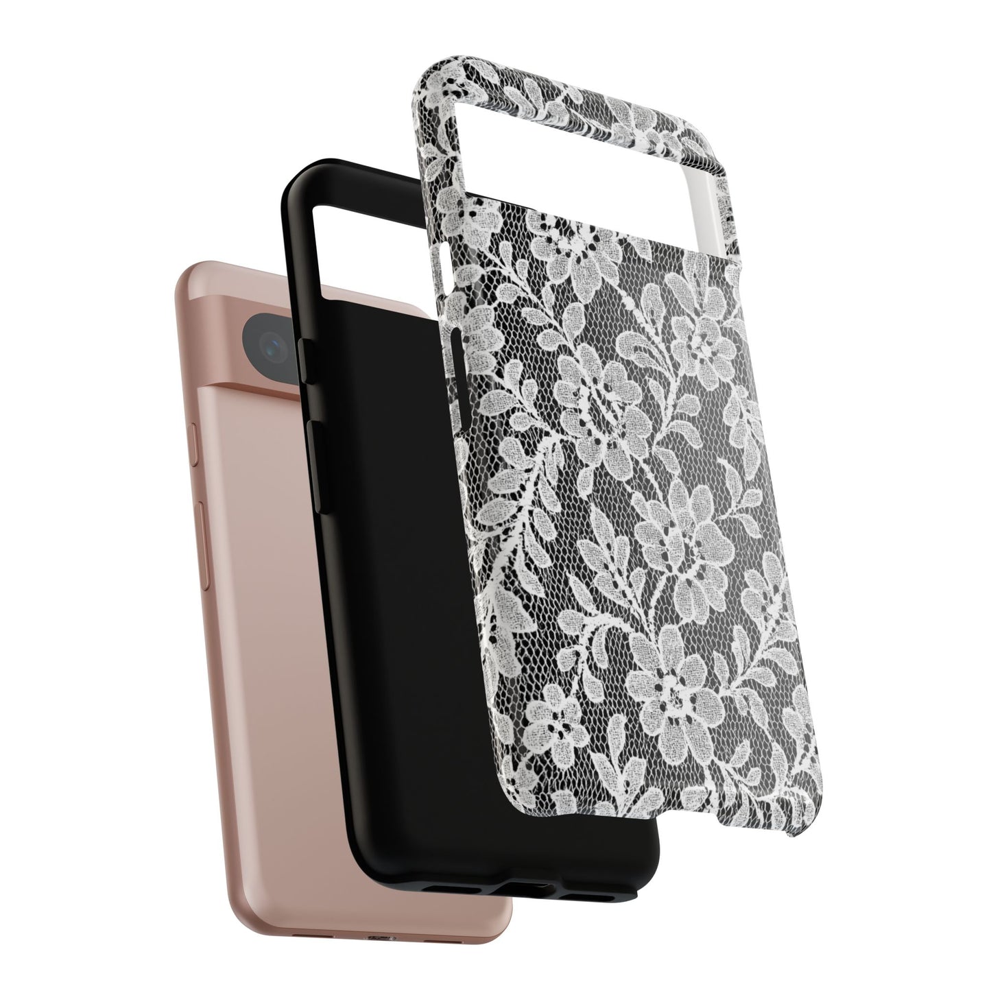 White Lace Phone Case