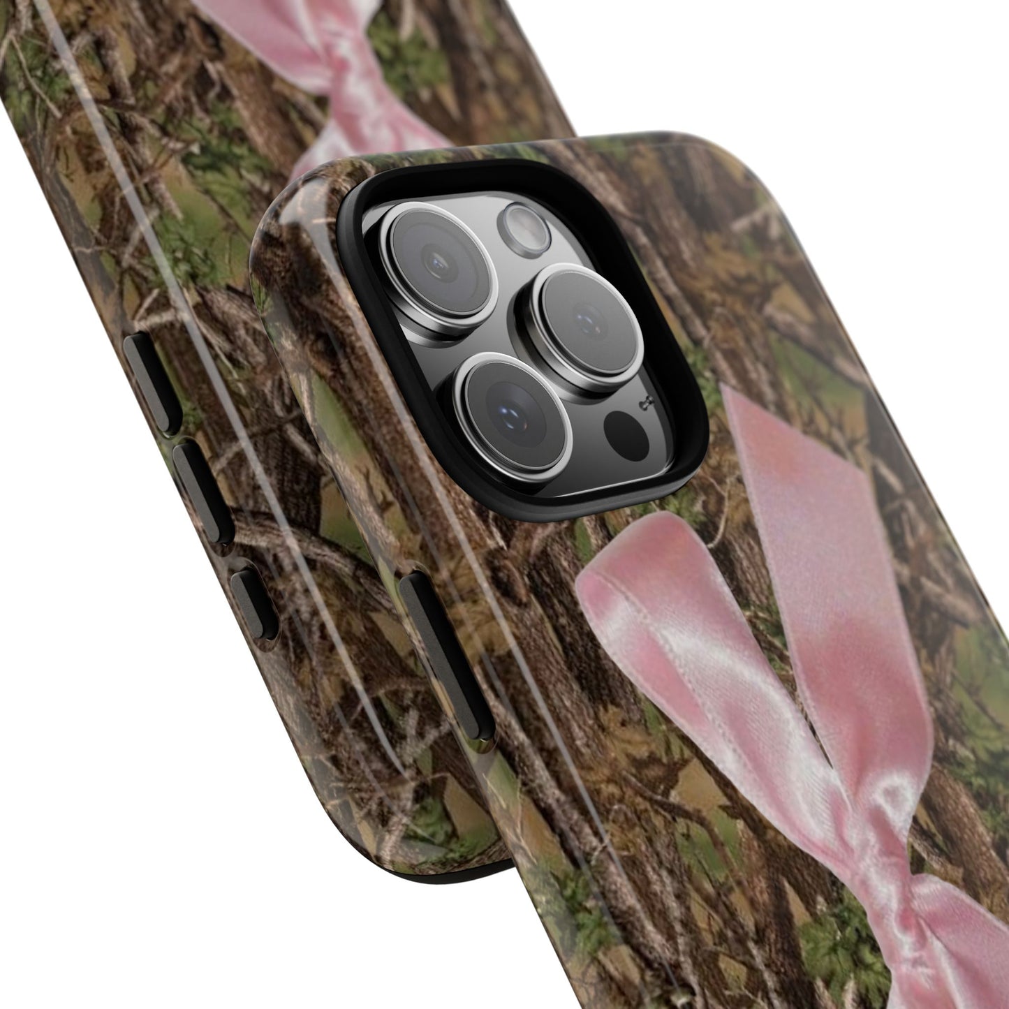 Camo and Bow Phone Case