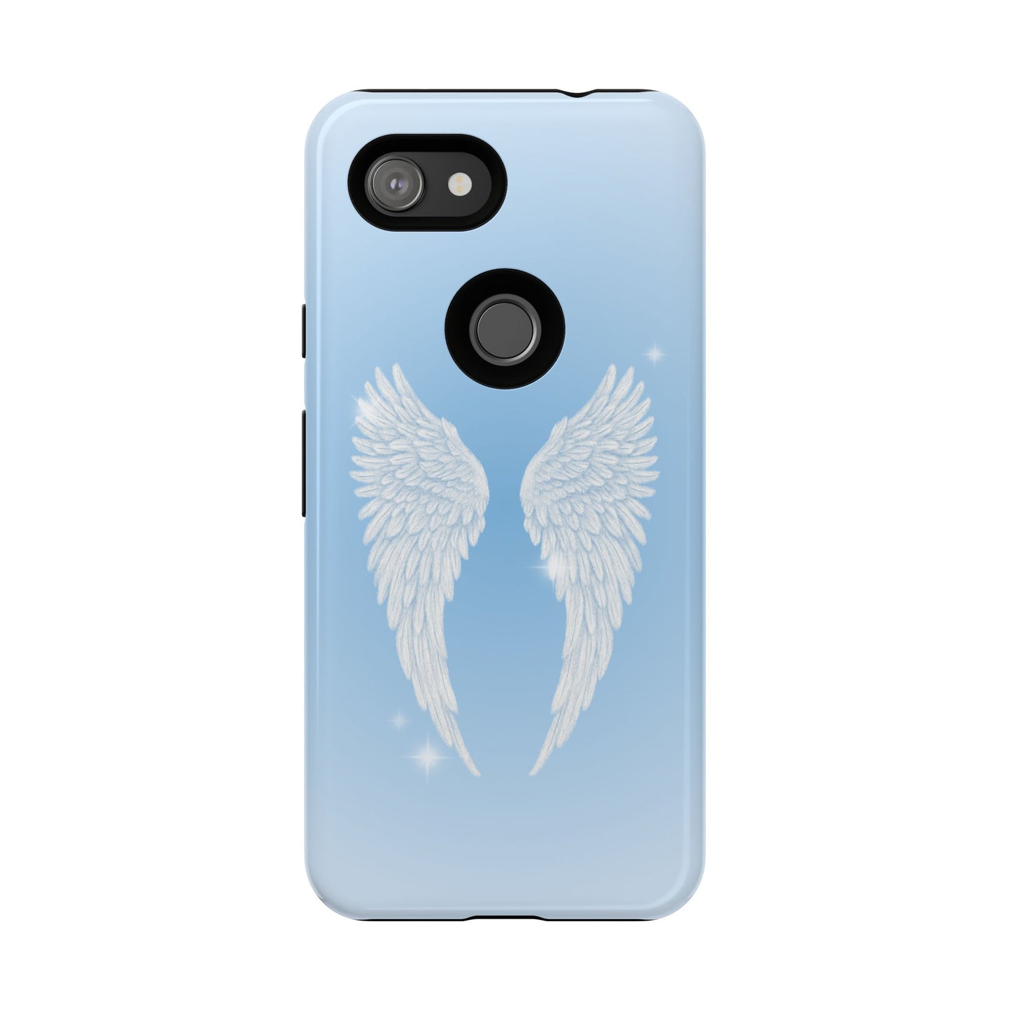 Blue Angel Wings Phone Case