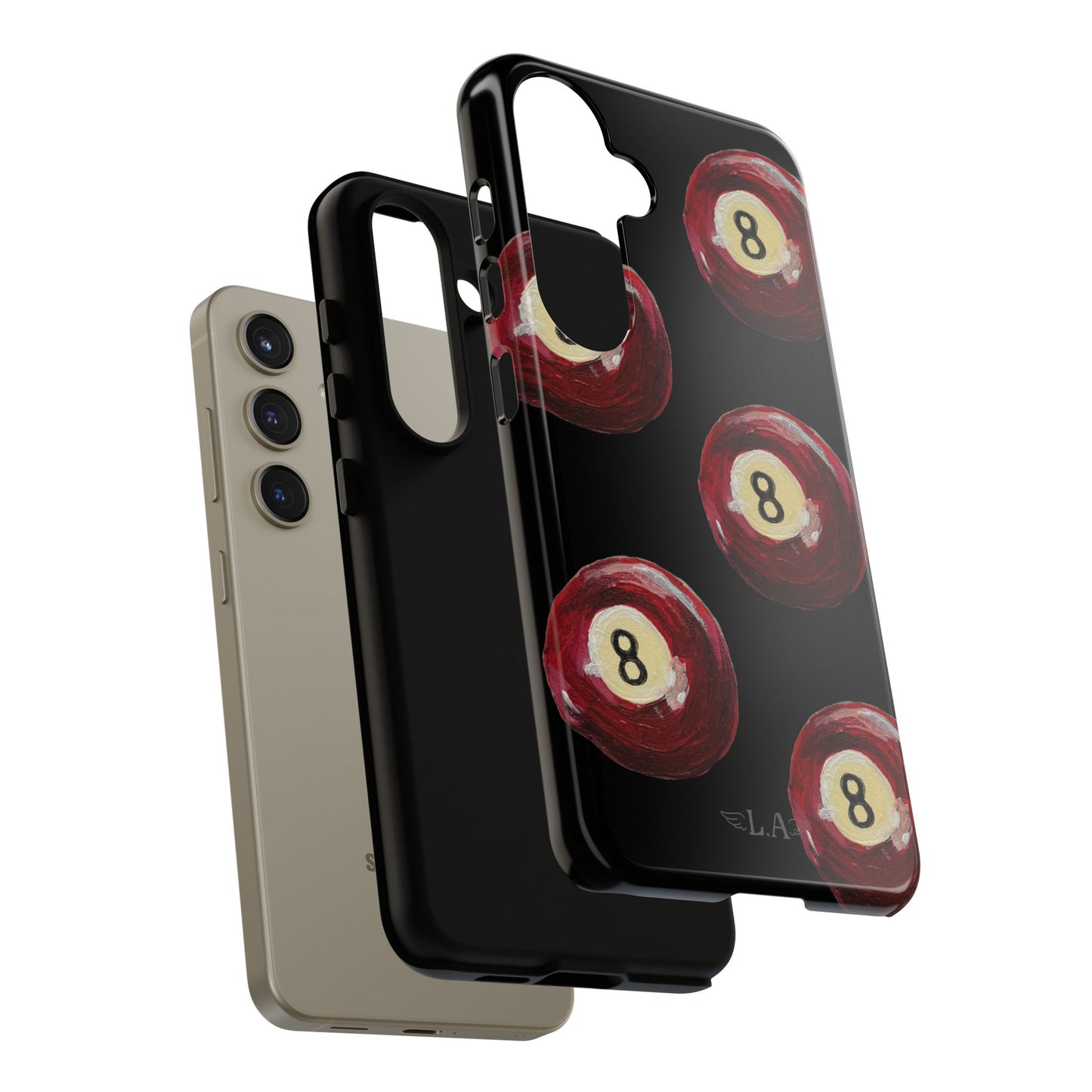 Red Eight Ball Phone Cases